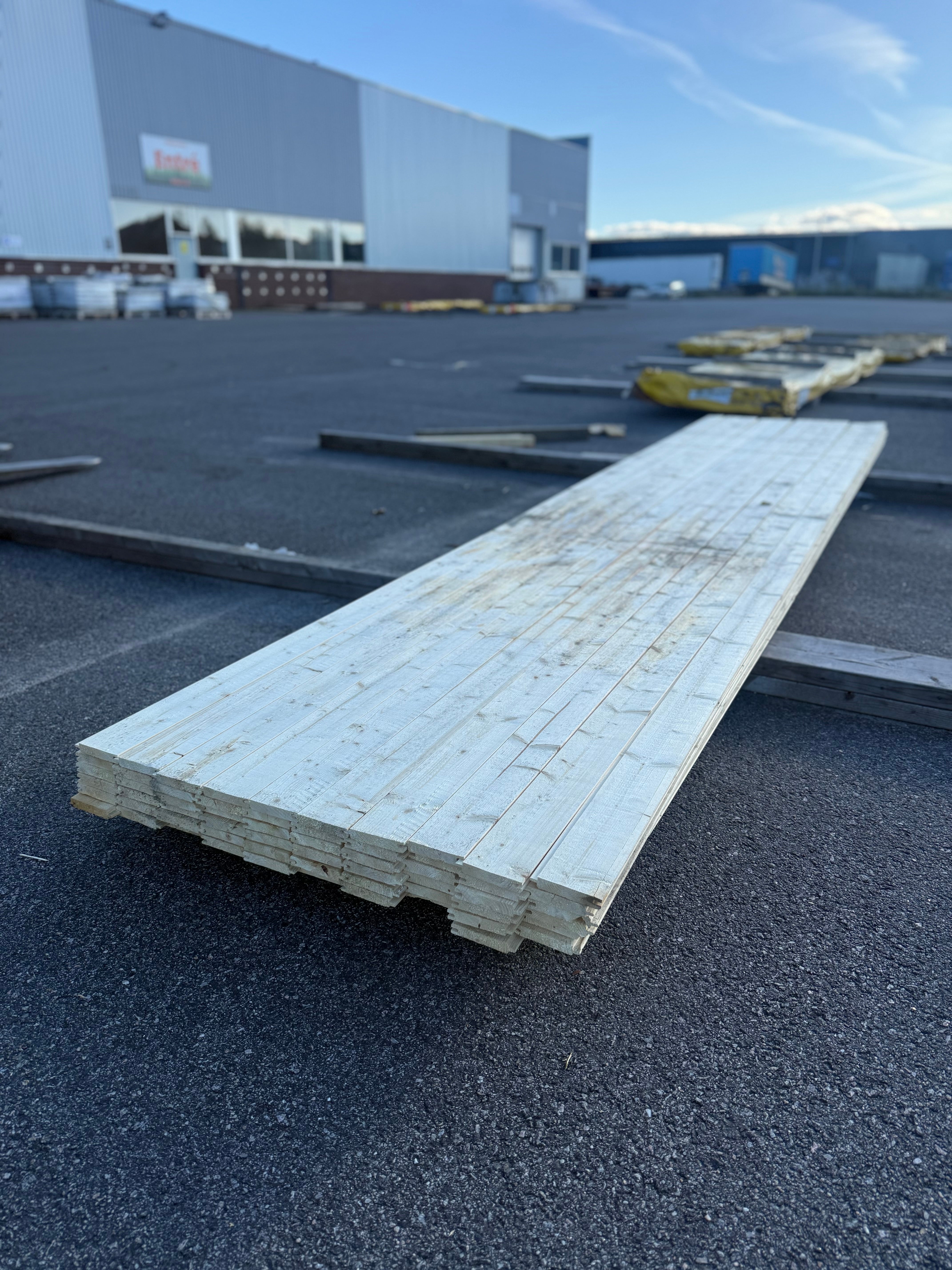 Paket Dubbelfasspont 17x95 – 60 st (4,50 m, gran)