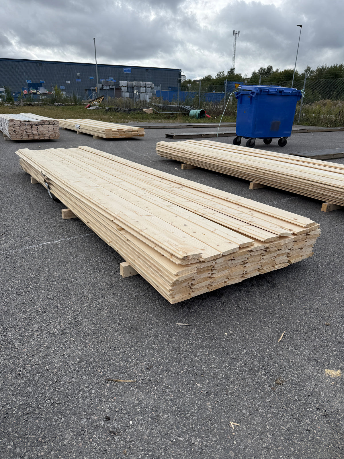 Paket Enkelfasspont 22x120mm, 82st 3,60m- Obehandlad