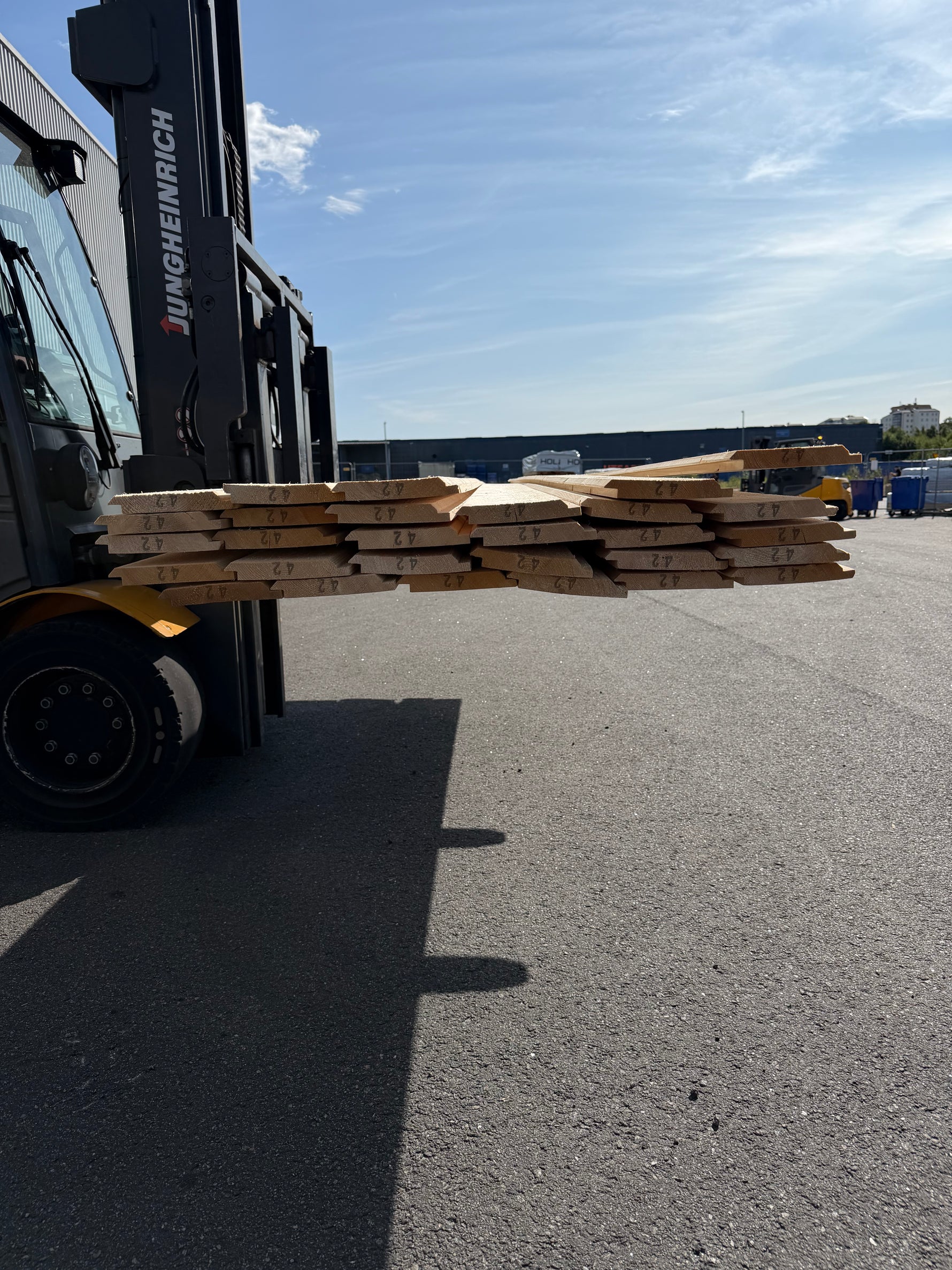 Paket Ytterpanel Dubbelfas 22x145mm 4.20m 29 st