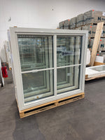 Fönster 158x148 cm – 3-glas, vitt inåtgående