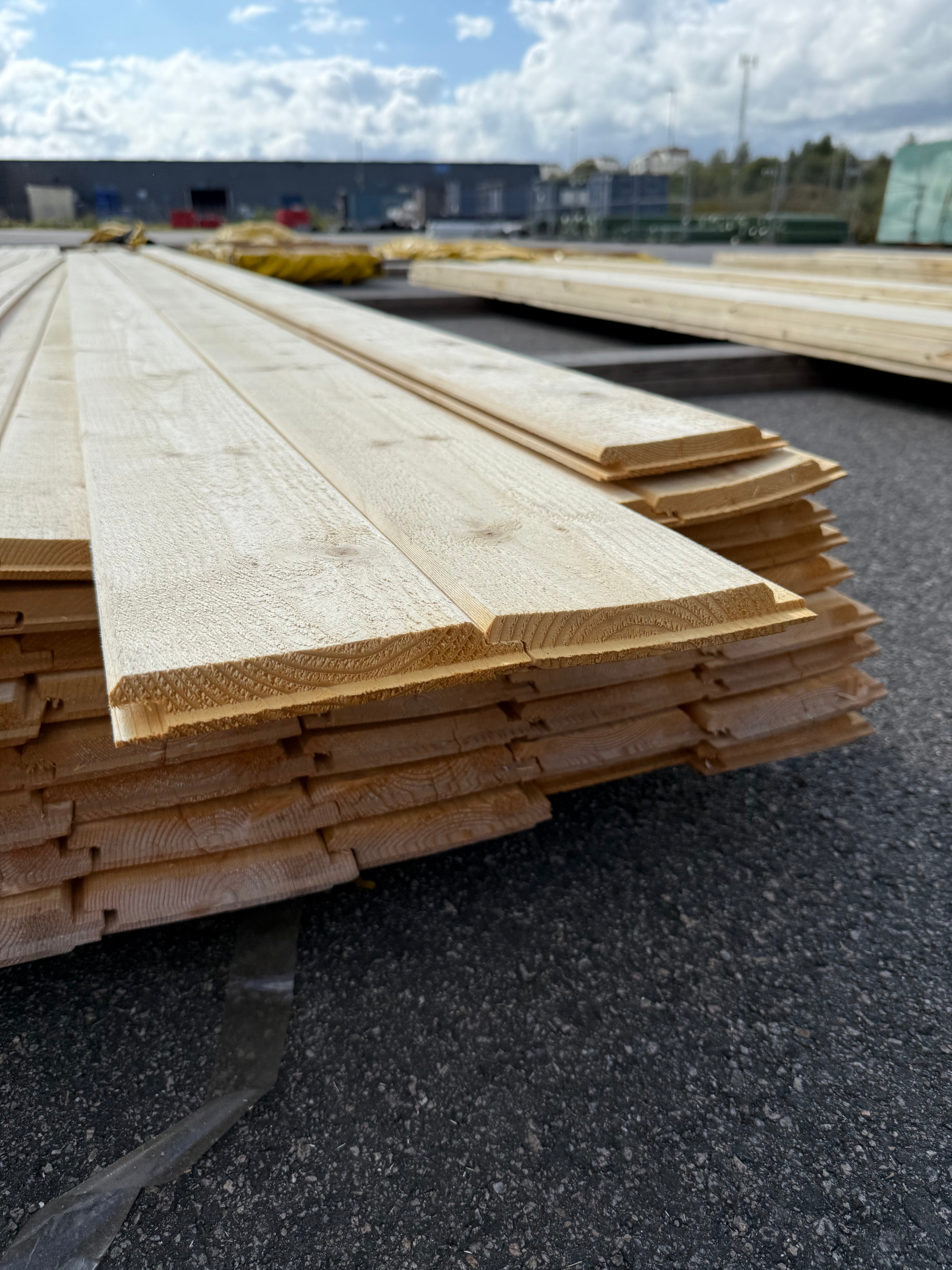 Paket Dubbelfasspont 22x145 – Gran 59 st, 5,4 m