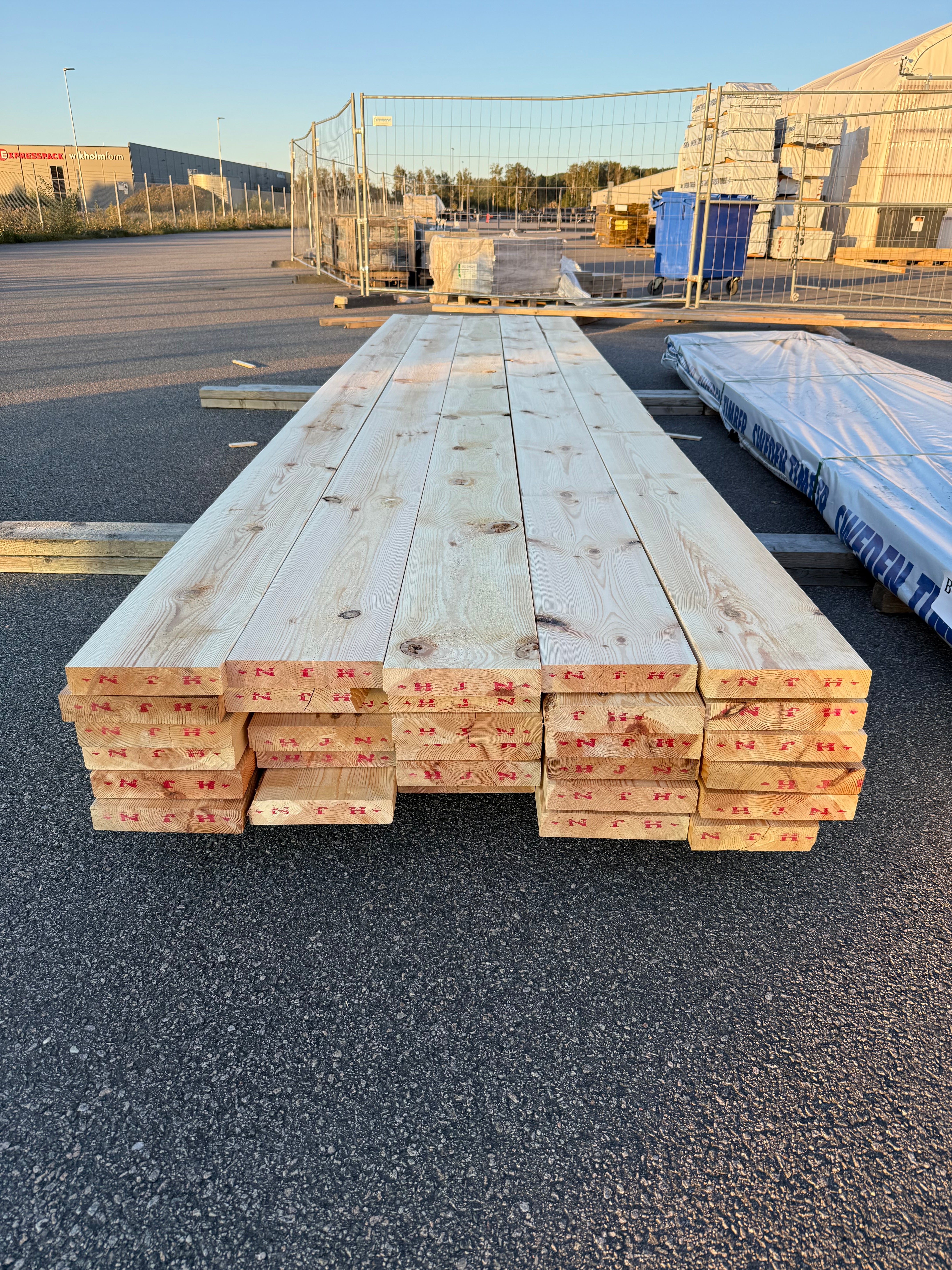 Paket Reglar 45x220 – 30 st (4,80 m, furu)