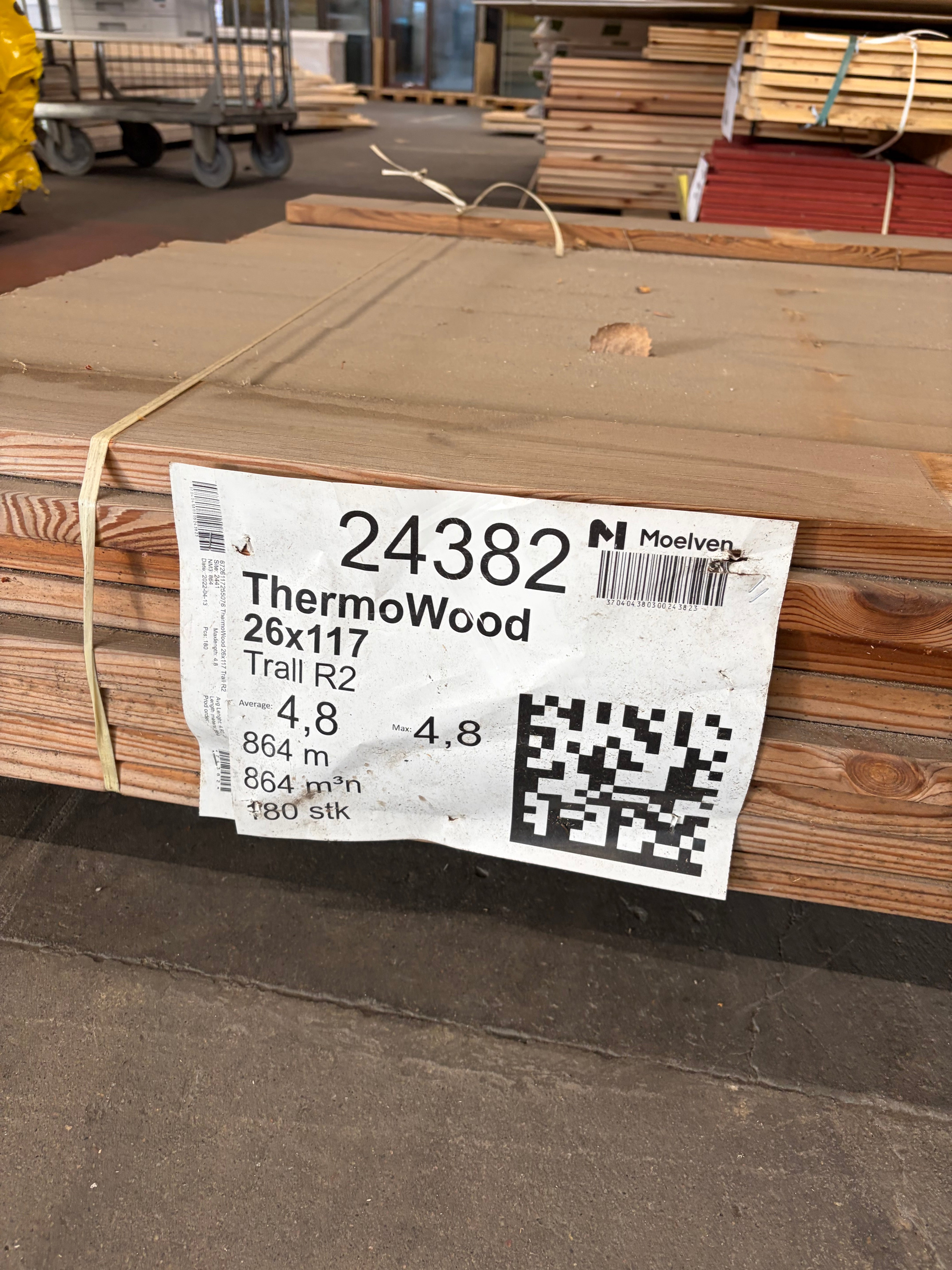 Paket Thermowood Trall R2 – 26×117 mm (4,80 m, 65 st)
