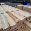 Paket Brädor 25x100mm Råsågad – 294 st (3,6–5,4 m, gran, obehandlad)