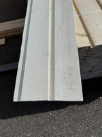 Paket Ytterpanel Enkelfas Halvspont 22x120mm, 203st 3.60m Grundmålad