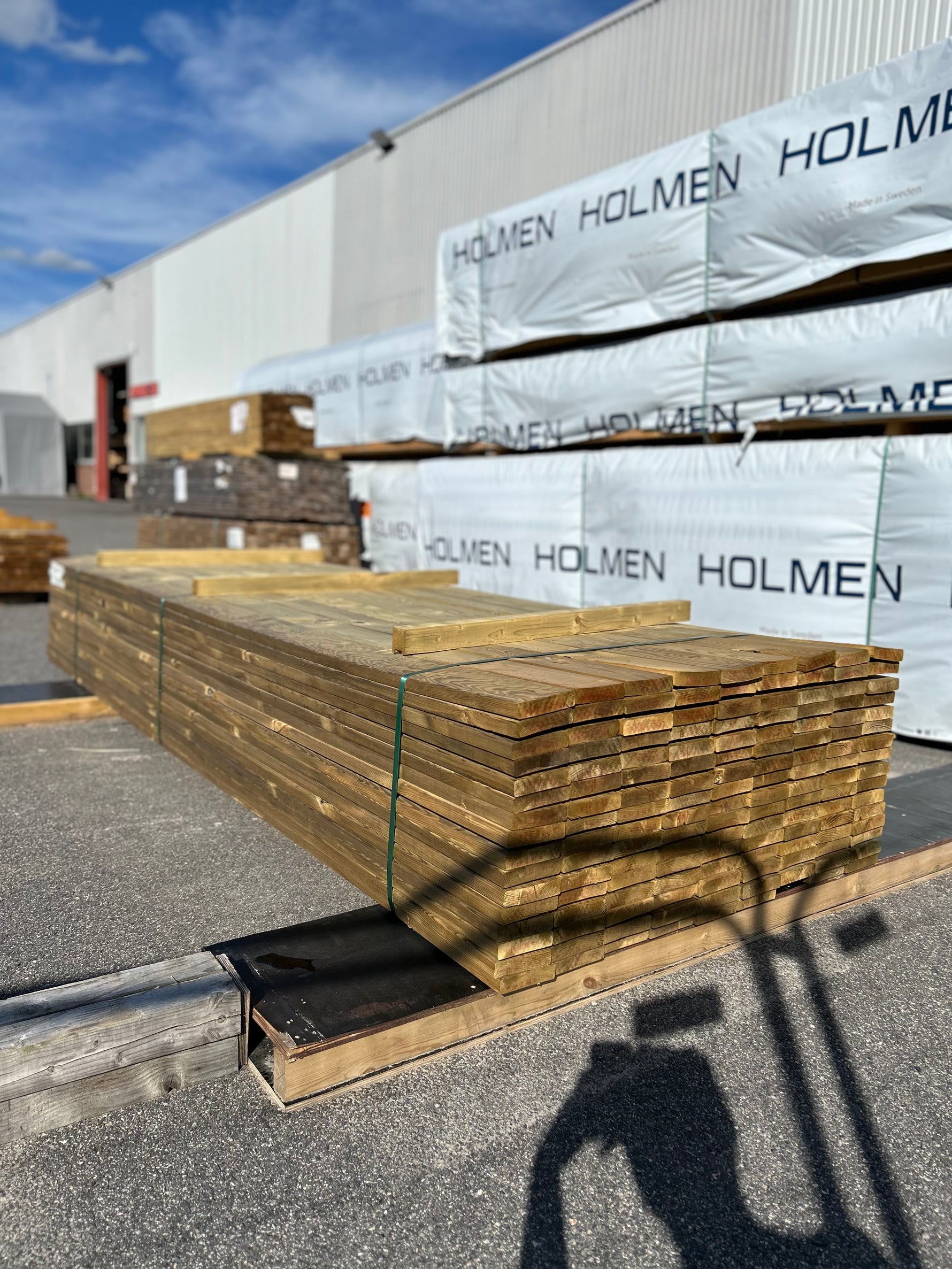 Paket Tryckimpregnerad Trall 28x120mm 3,60m 144st B-Sortering