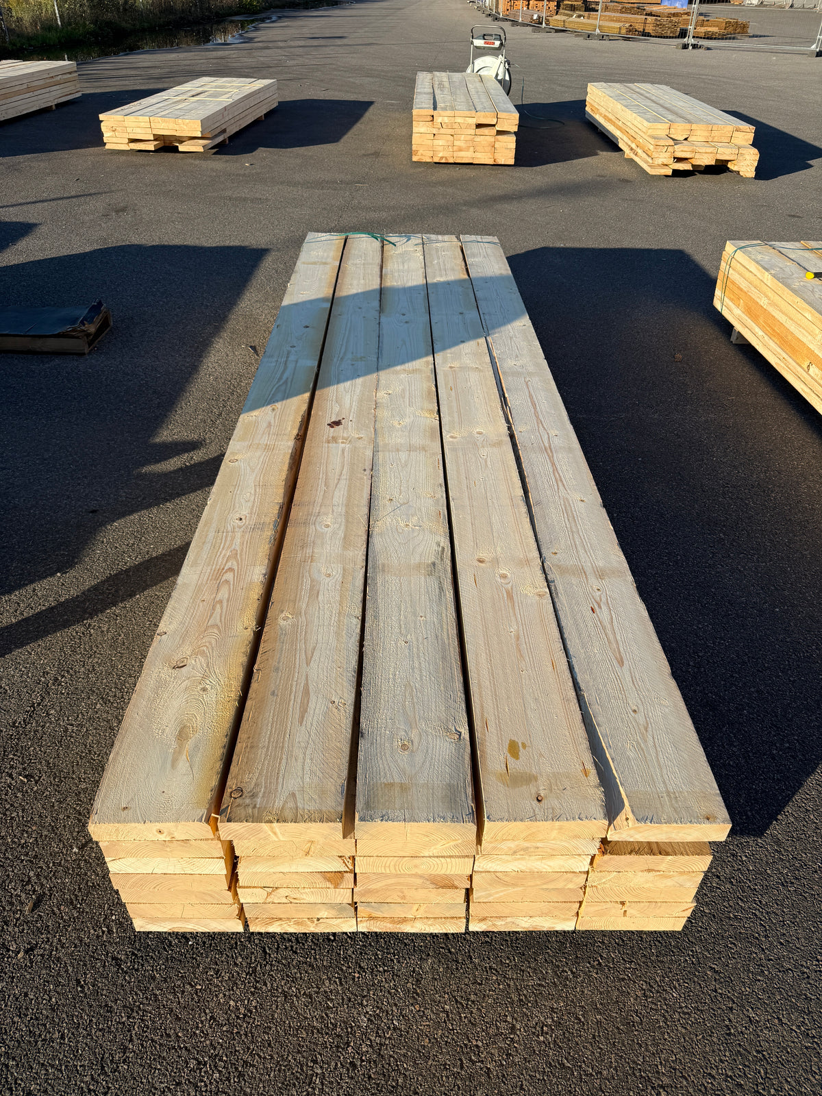 Paket Ohyvlade Reglar 47x200mm (3,30–3,60m) 35st Gran