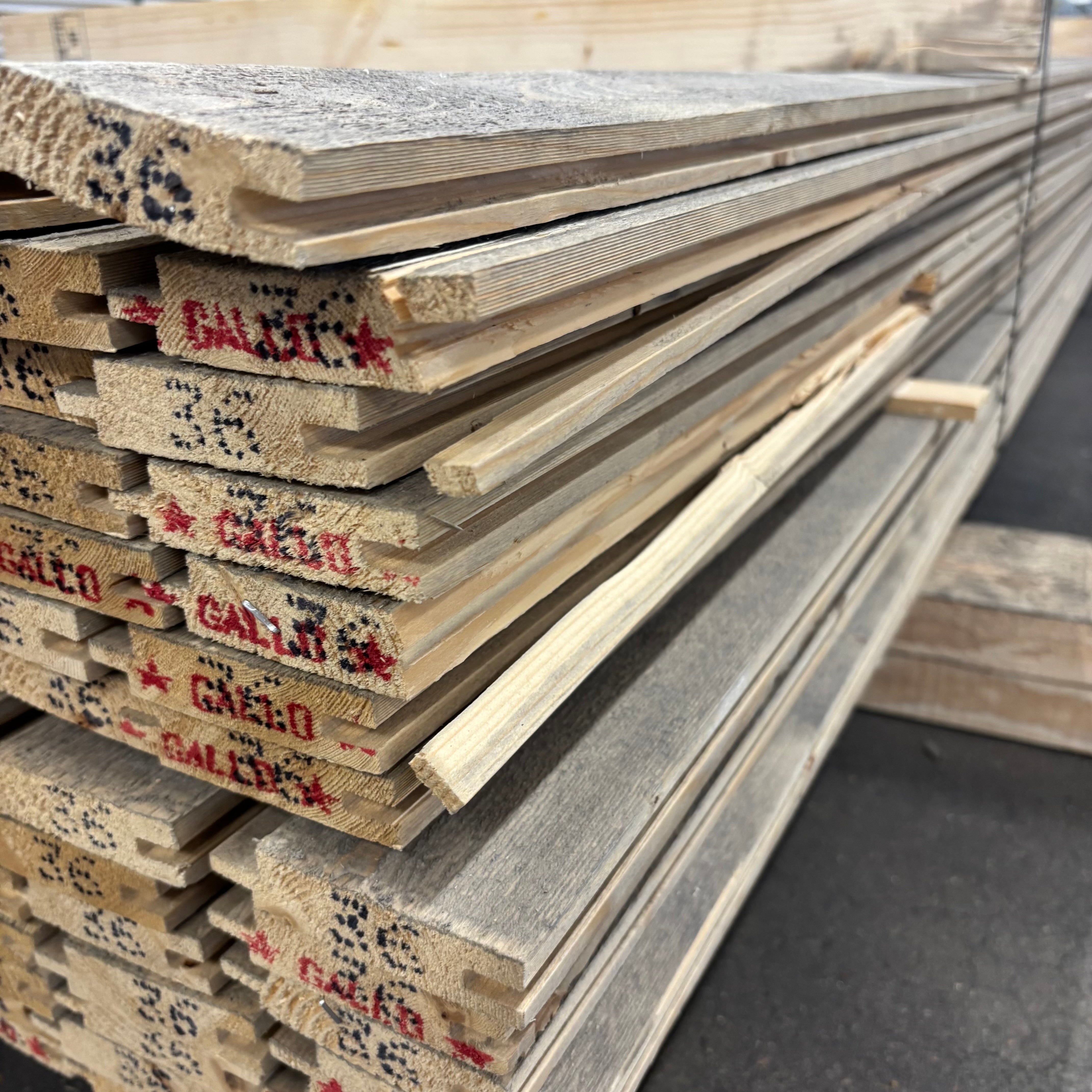 Paket Spårpanel 22x95 – 146 st (3,60 m, gran, lasyr)
