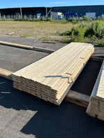 Paket Ytterpanel Dubbelfas Fals 22x120mm, 80st 3.60m- Väderbitet