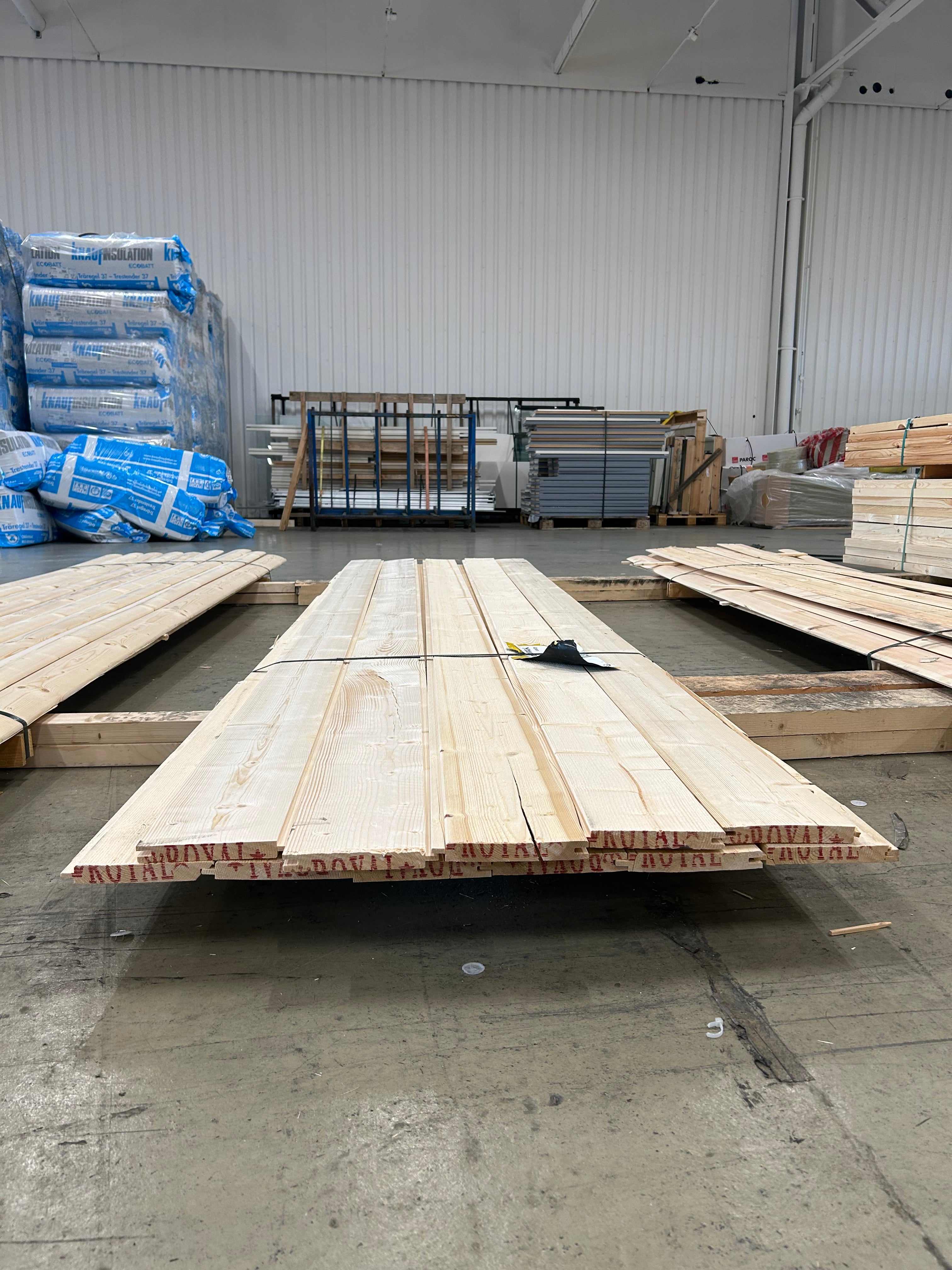 Paket Ytterpanel 22x170mm 11st 3.90m