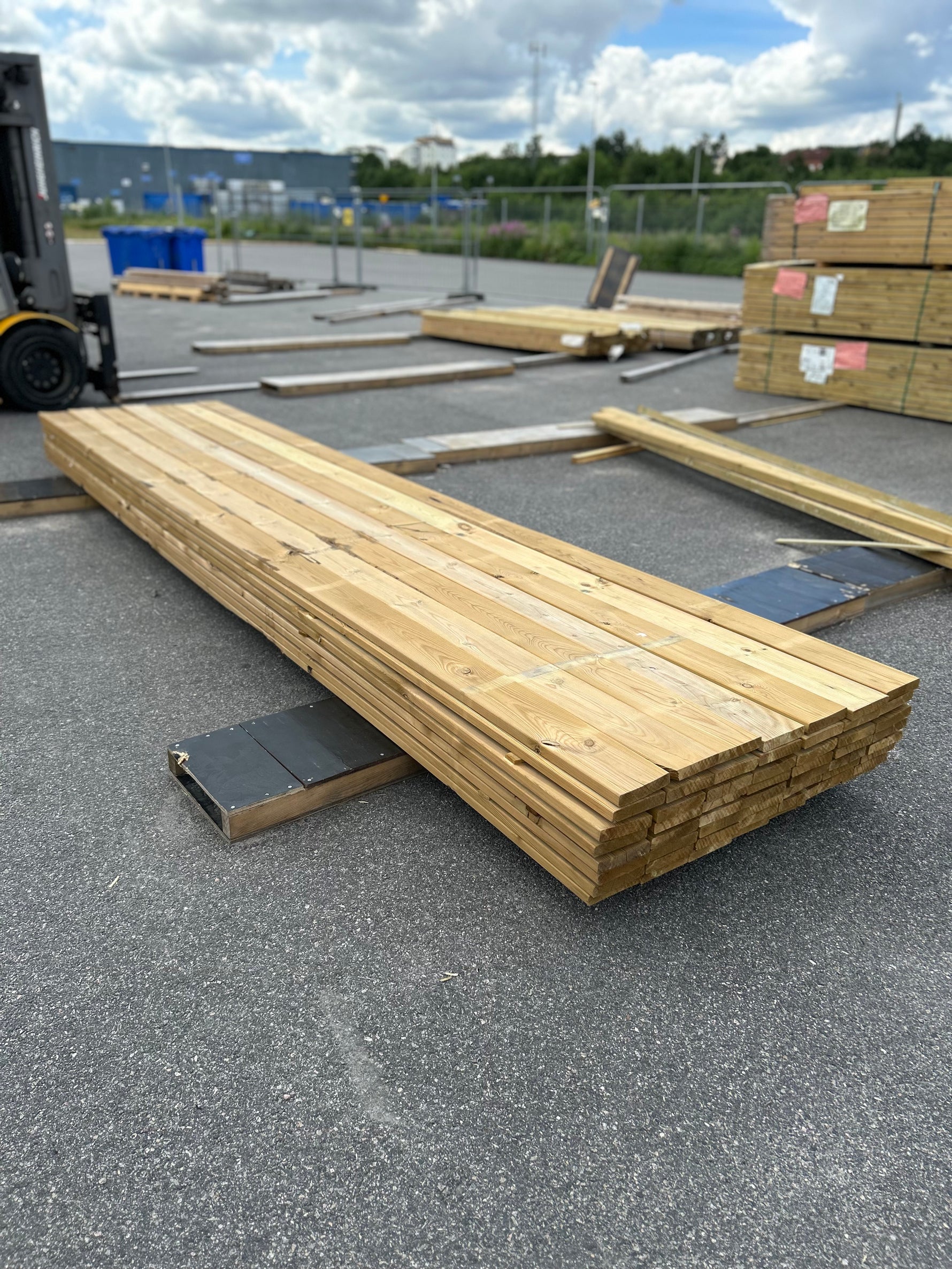 Paket Tryckimpregnerad Trall 28x145mm 4,80m 56st B-Sortering