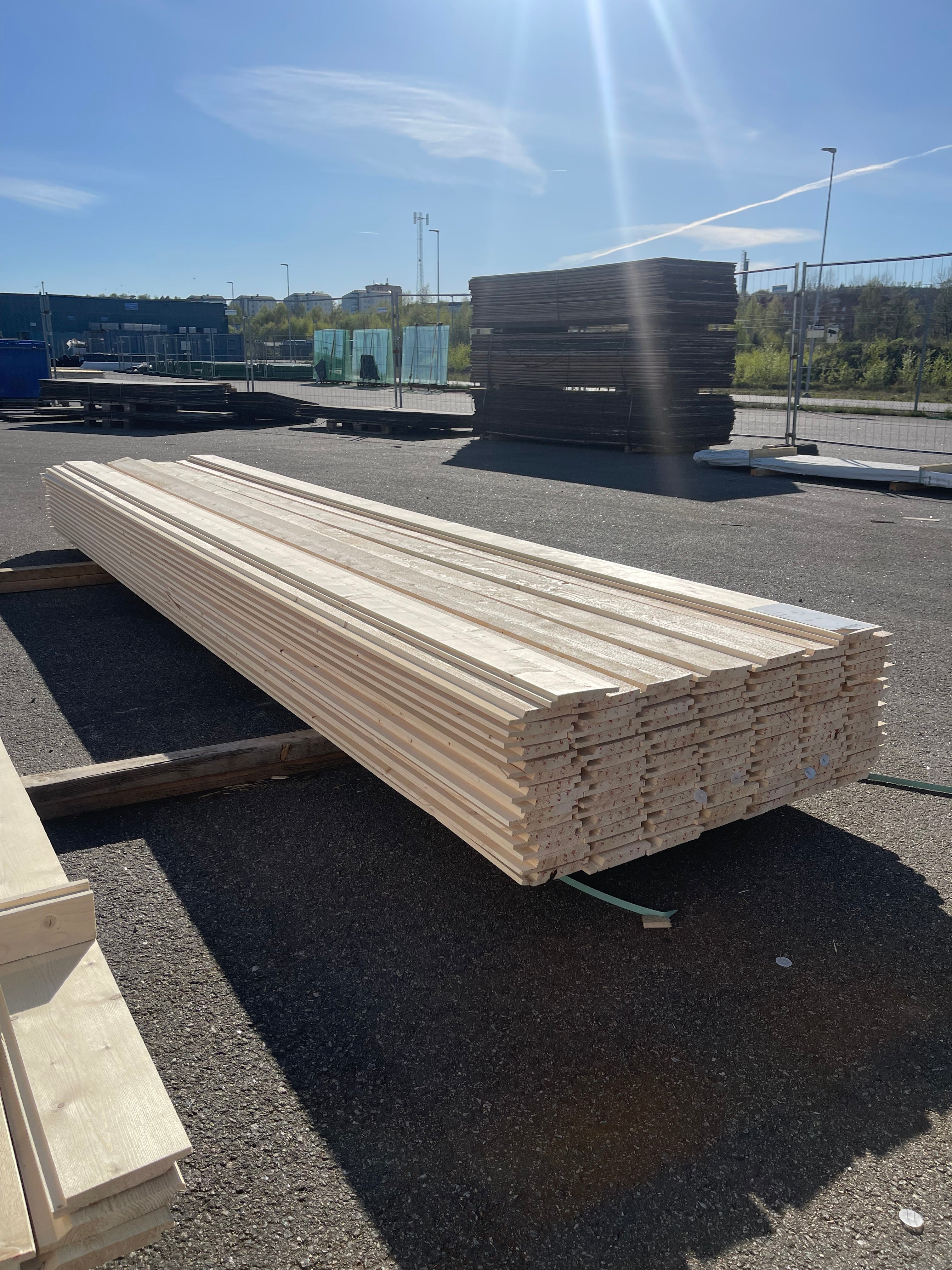 Paket Ytterpanel 22x145 mm – 4,20 m – 100 st