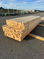 Paket Brädor 22x100mm Råsågad – 365 st (3,6–5,4 m, gran, obehandlad) - Spirec