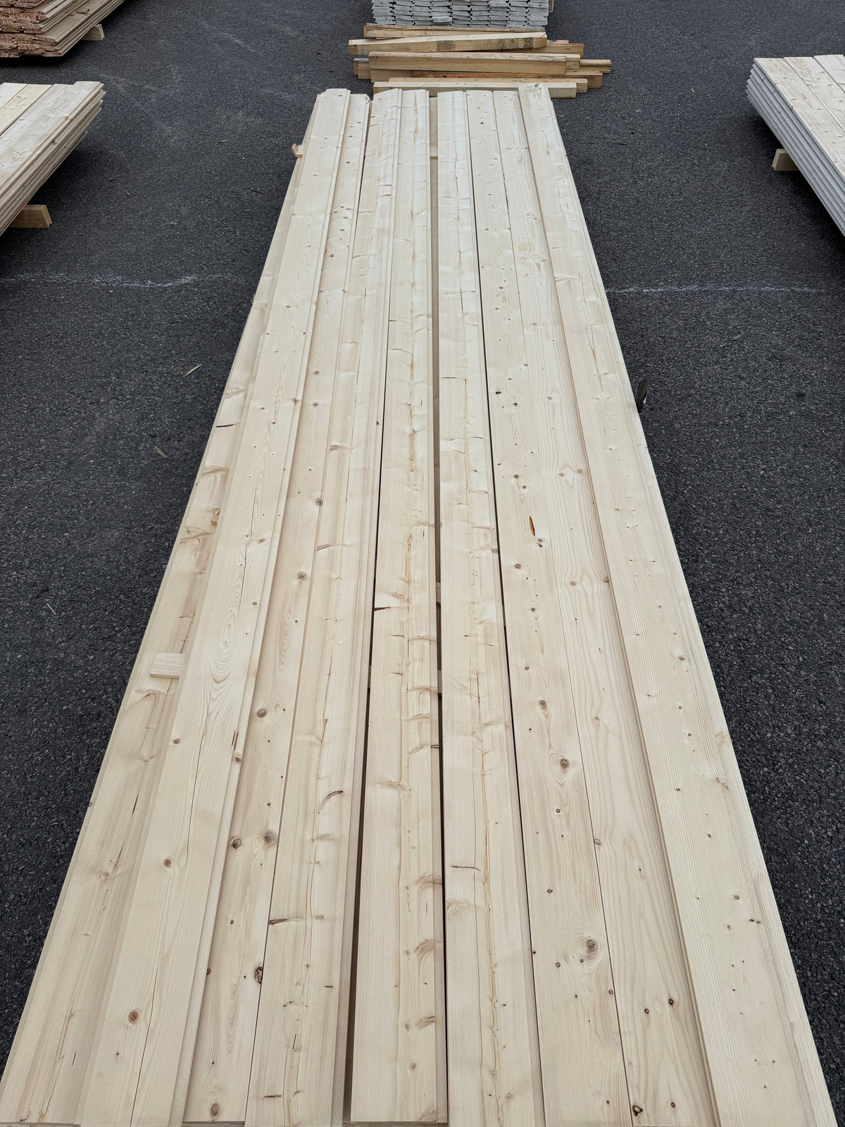 Paket Enkelfasspont 22x120mm, 82st 3,60m- Obehandlad