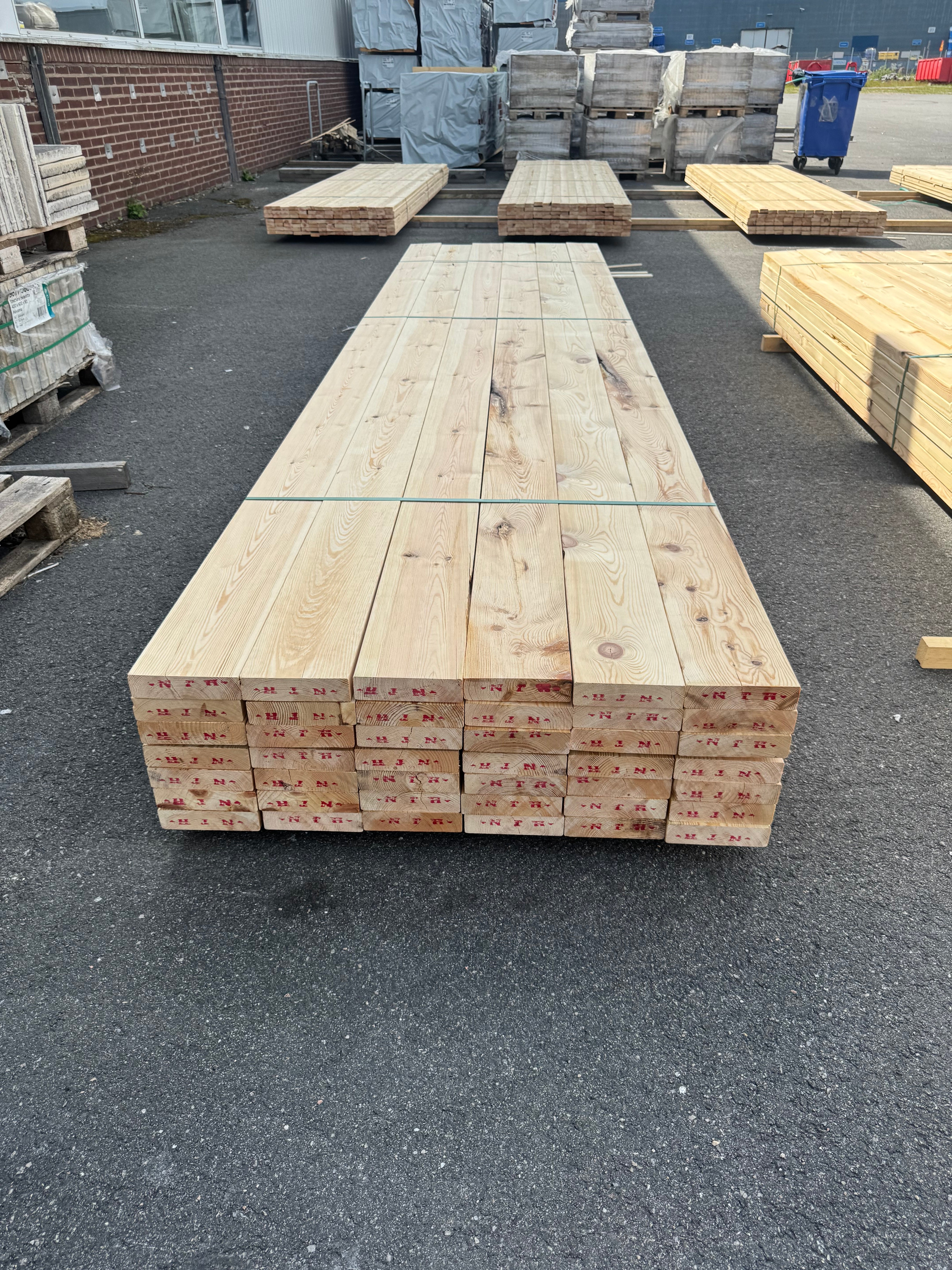Paket Reglar 45x170 – 42 st (4,20 m, furu)