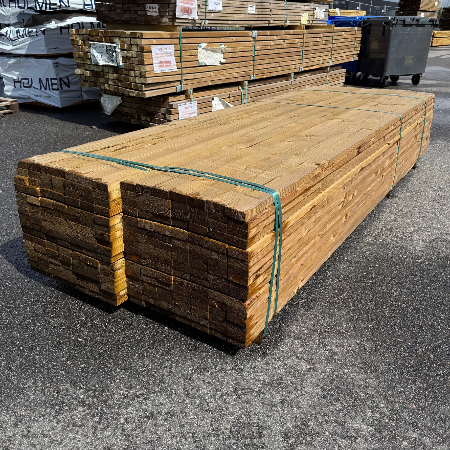 Tryckimpregnerad Staketribba 28x70mm, 3.0m (Säljs per styck)