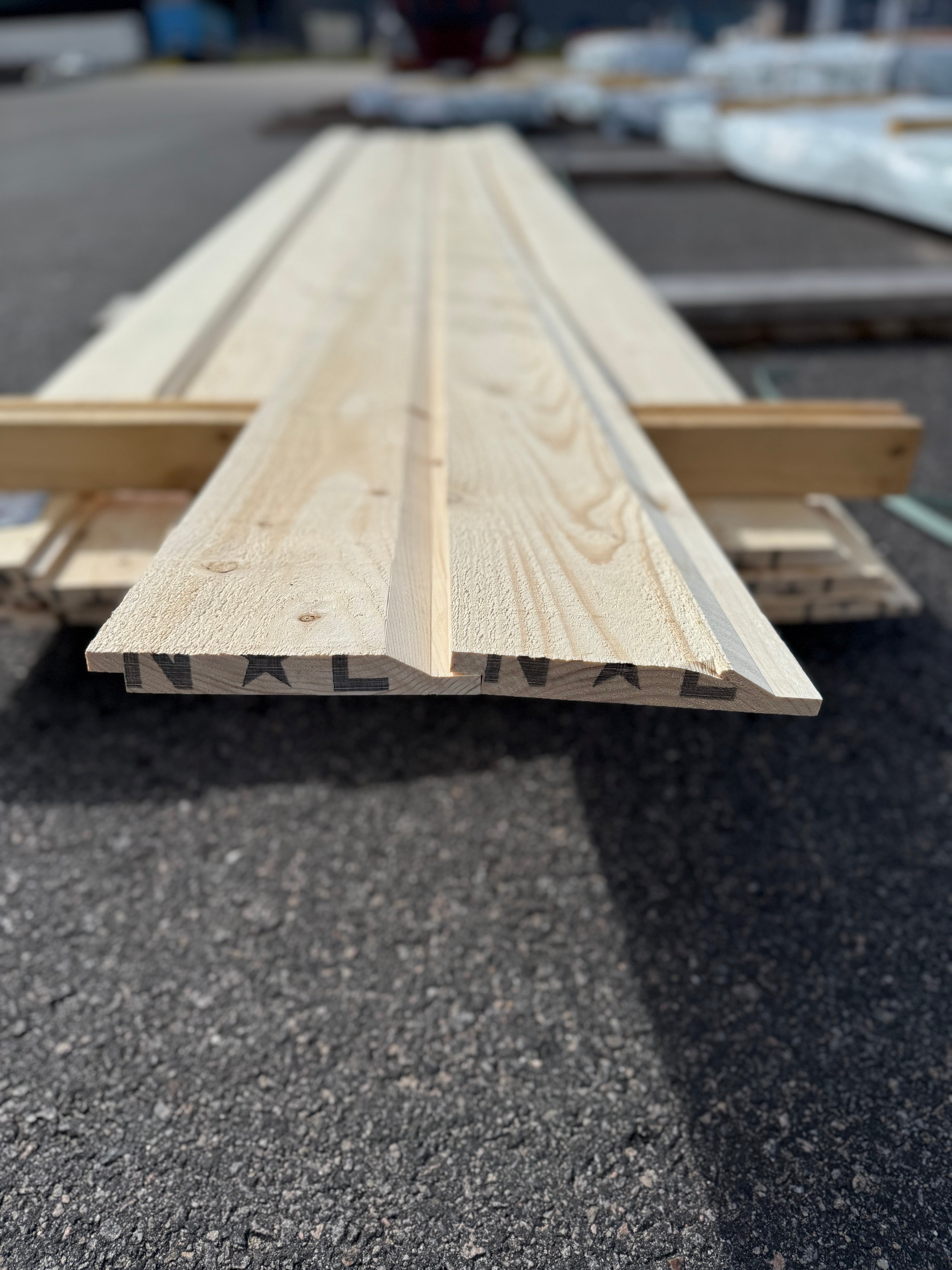 Paket Norgepanel 21x170mm 5.10m 14st