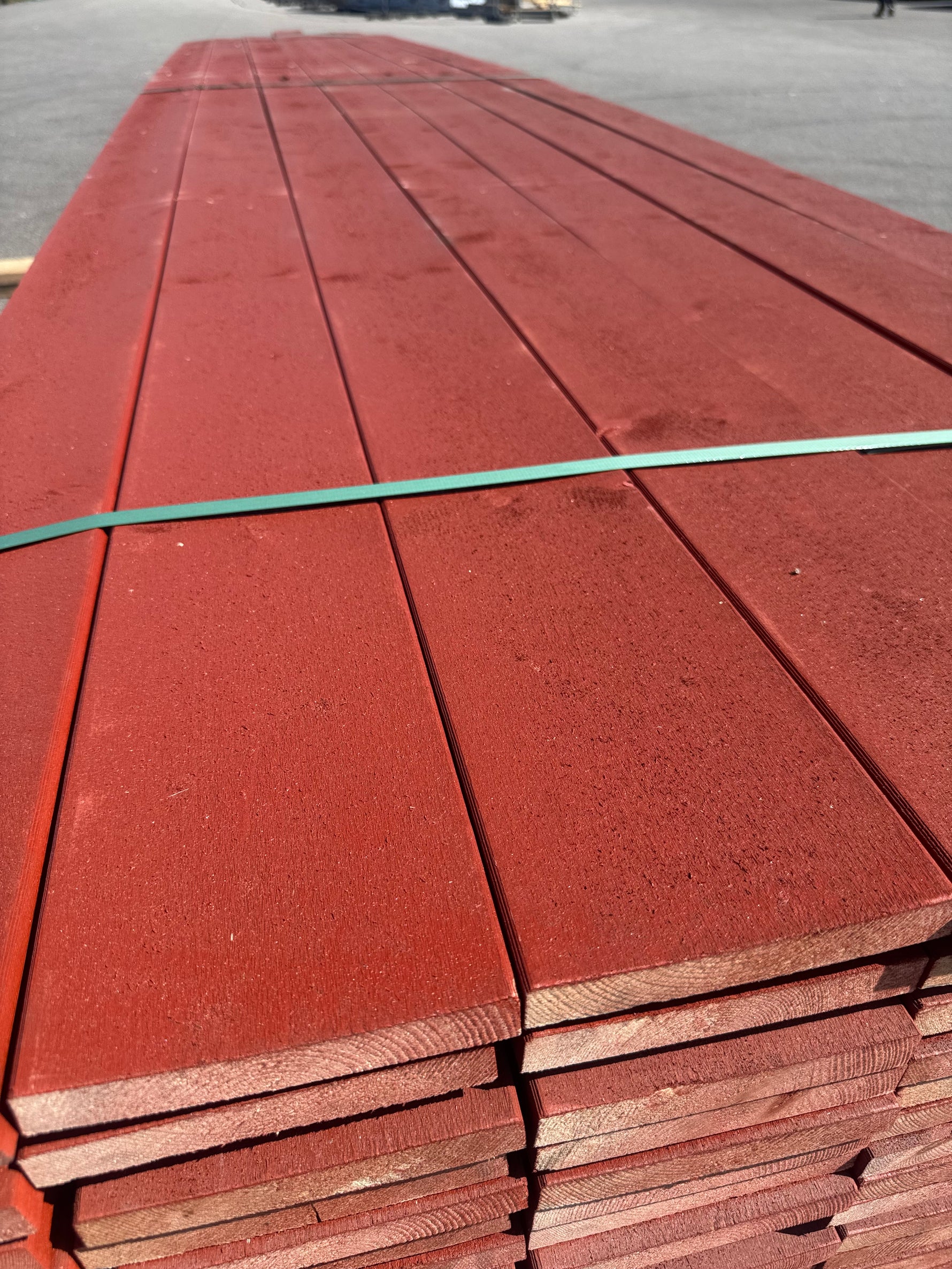 Paket Finsågad 22x145 mm, 203 st 5,40 m Röd