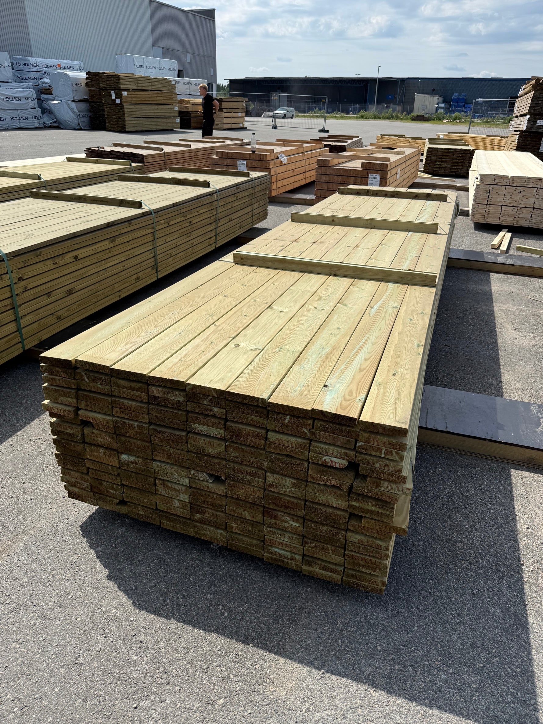 Paket Tryckimpregnerad Trall 28x120mm 4.50m 153st G4-3