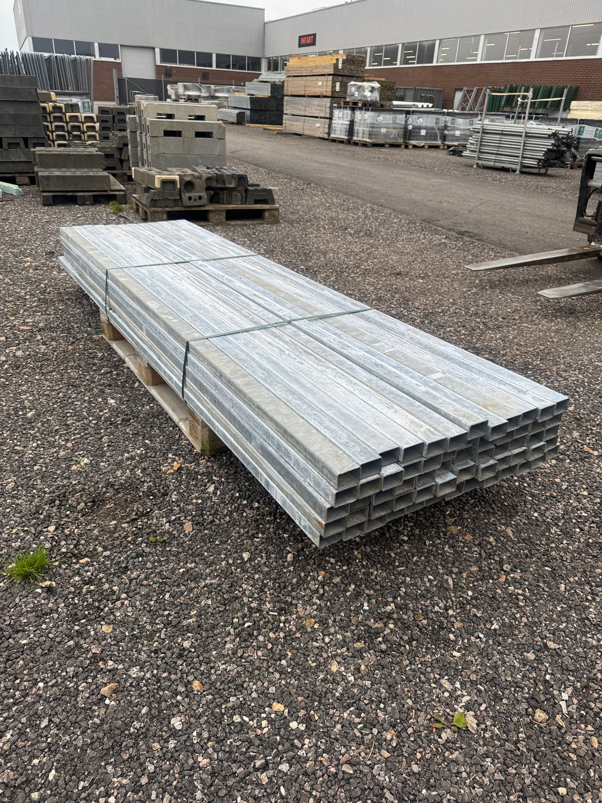Pall Stängselstolpar 40x60mm – 2,70m – 60st