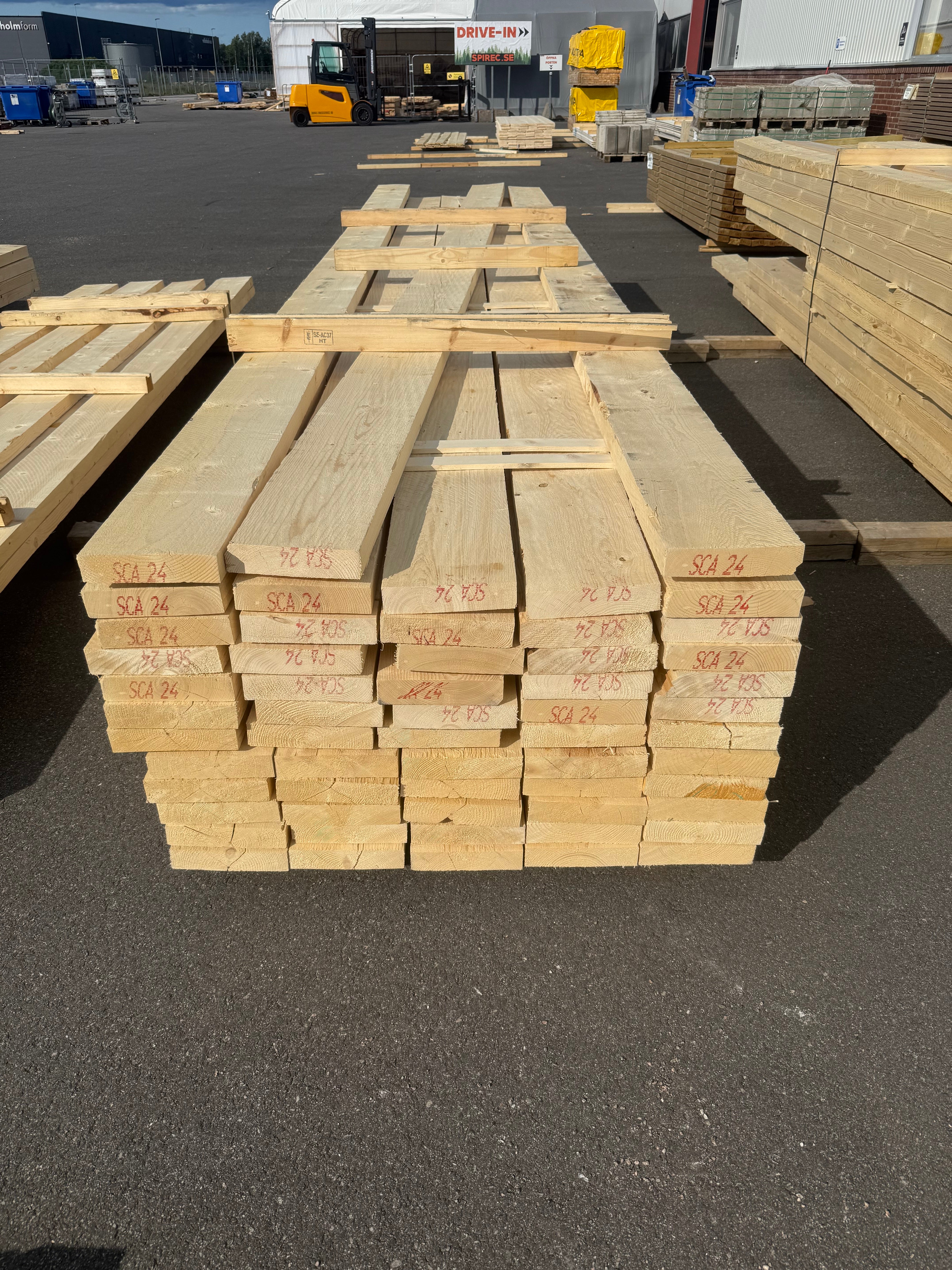 Paket Reglar 47x200 – 58st Ohyvlade (Gran)