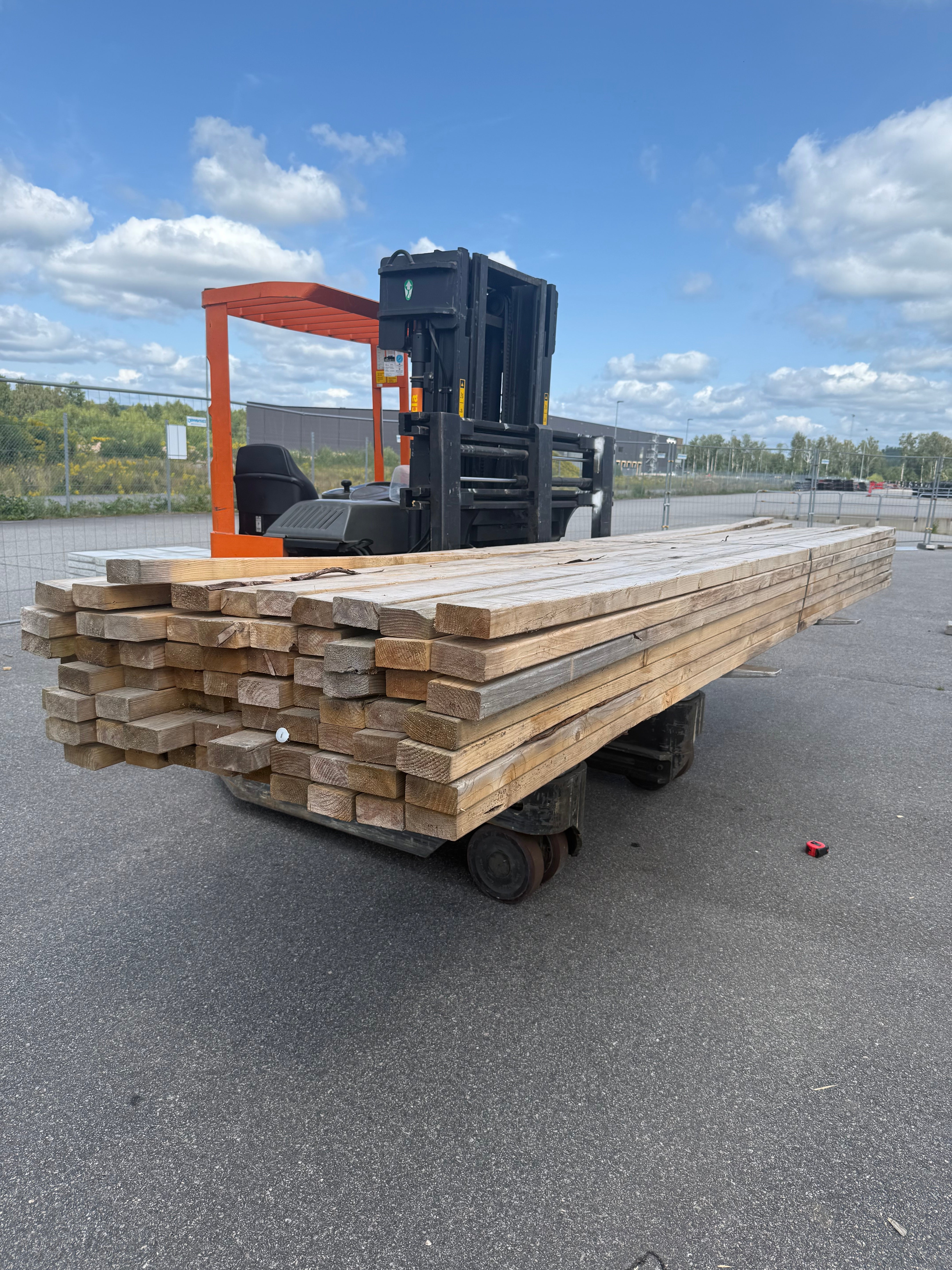 Paket Begagnade Formreglar 45x95 – 4,8 m (70 st)