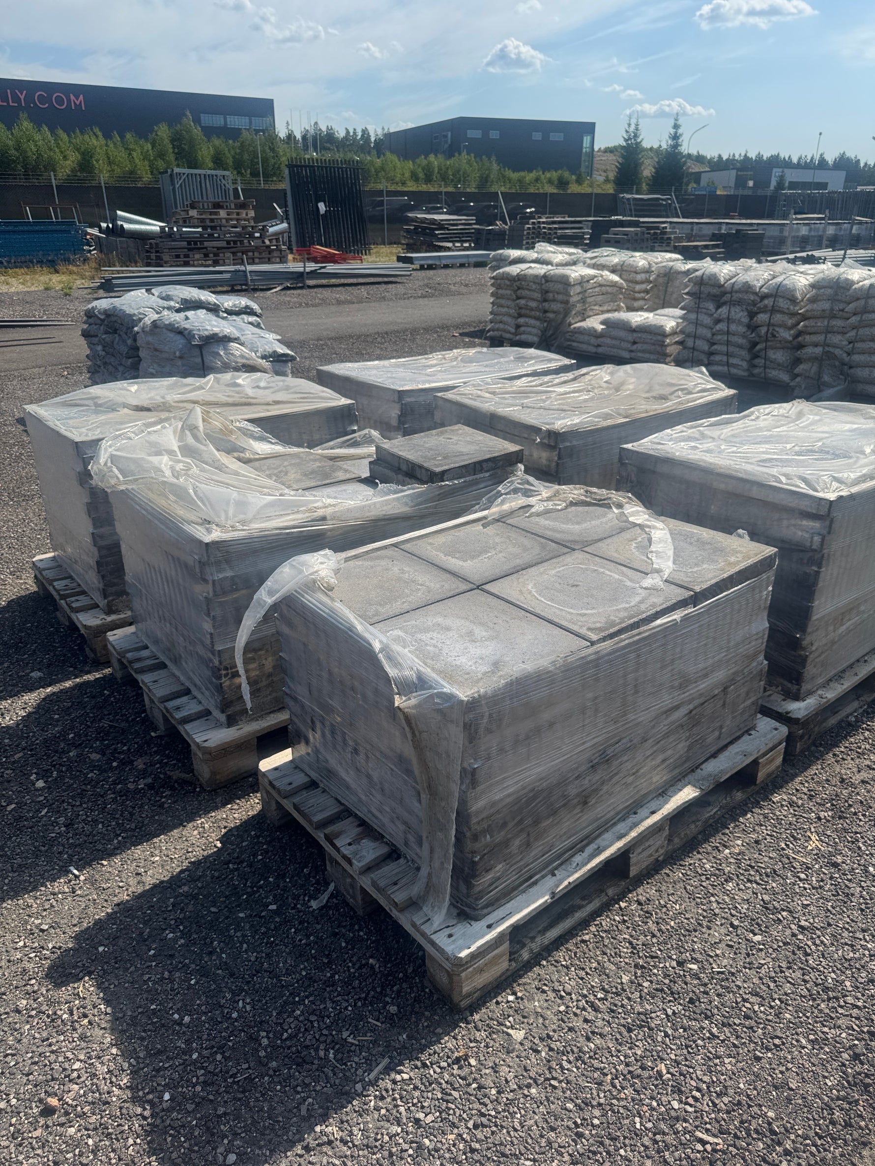 Parti Marksten St Eriks Klassisk Antracit 350x350x50mm 411st