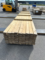 Paket Tryckimpregnerad Rillad Trall 28x120mm 5,10m 144st Väderbitet