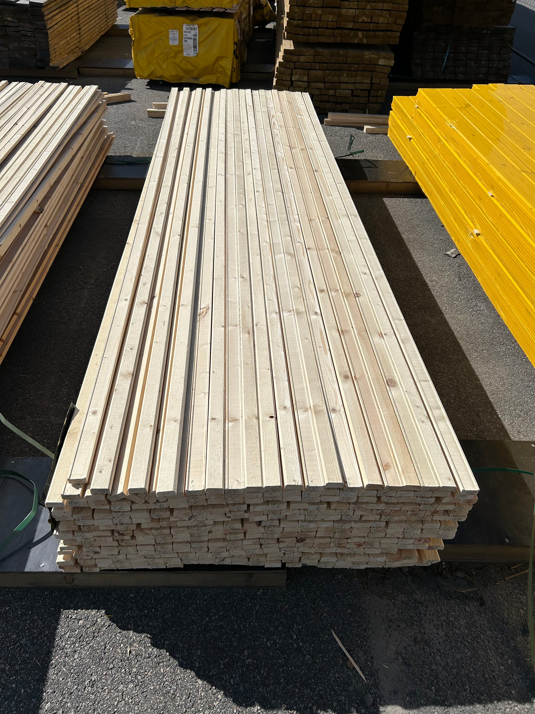 Parti Lockläkt 22x45mm 3,60m 330st Obehandlade