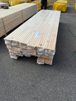 Parti Massivt Furugolv Borstad Ljusgrå Ekonomi 25x160 mm – 61,25 m²