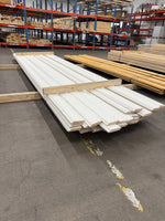 Paket Ytterpanel Dubbelfas Fals 22x120mm 4,50m – 53 st Vit