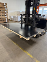Slätplåt 1230x2500mm- Svart 0,5mm - Spirec