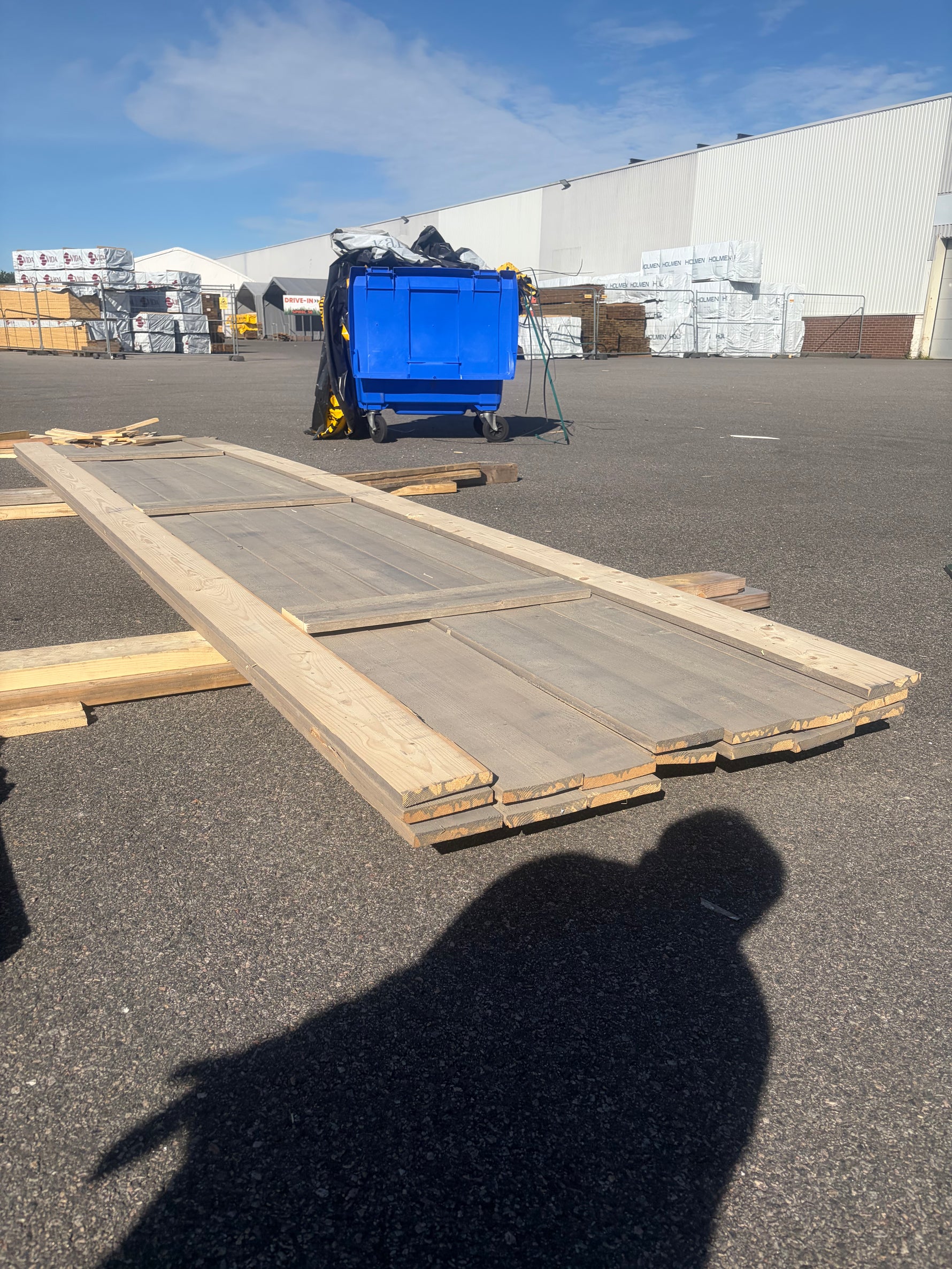 Paket Finsågade Brädor 22x145mm, 16st 4.80m Lasyr