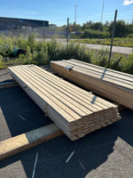 Paket Ytterpanel Dubbelfas Fals 22x120mm, 80st 3.60m- Väderbitet