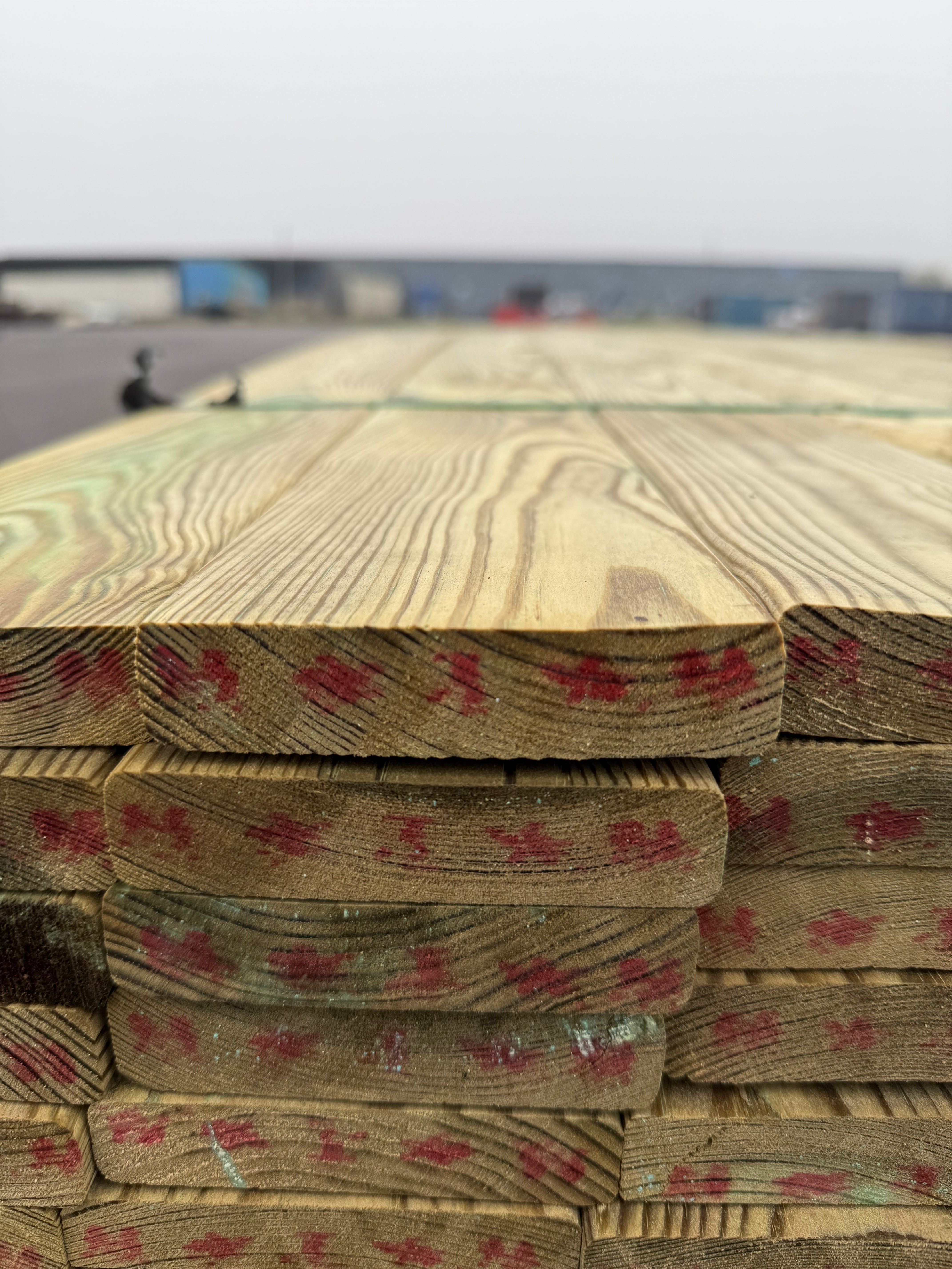 Tryckimpregnerad Trall 22x95mm Furu (Sekunda)