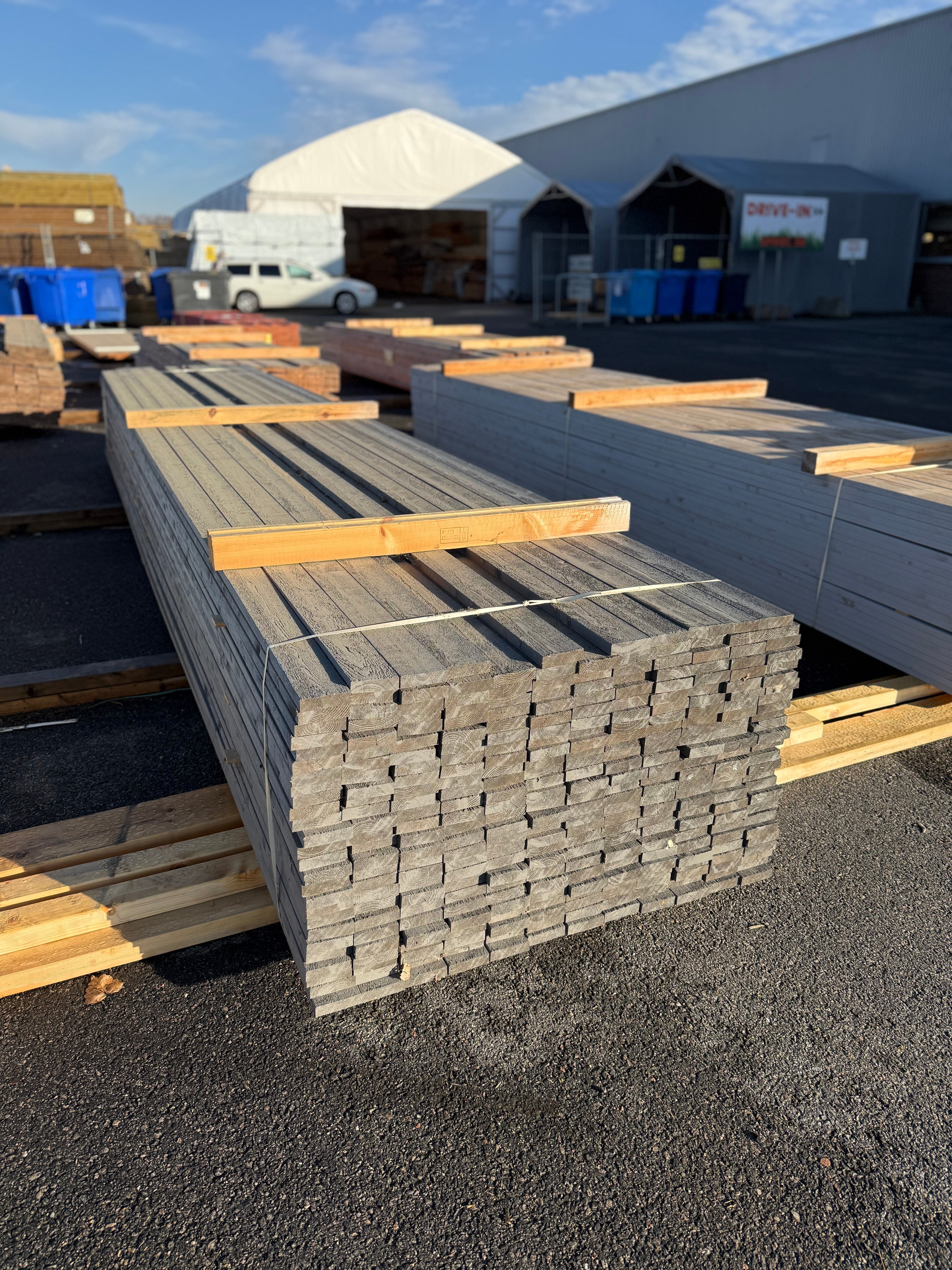 Paket Finsågad Panel 21x79mm – 310 st 5,40 m (Gran, NCS S6500-N)