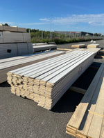 Paket Ytterpanel Dubbelfasspont 22x145mm, 208st 4.80m Grundmålad