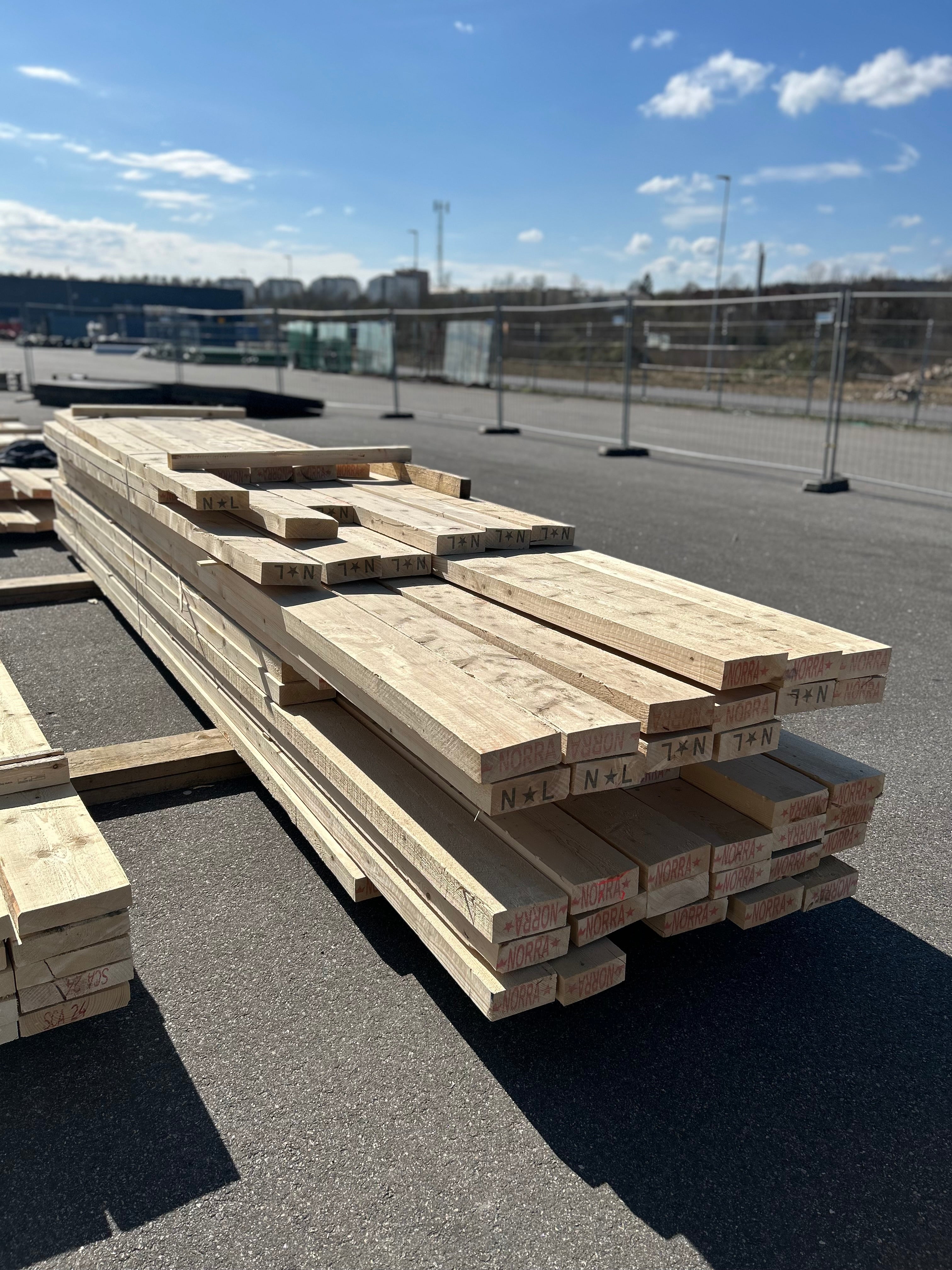 Paket Ohyvlade Reglar 63x175