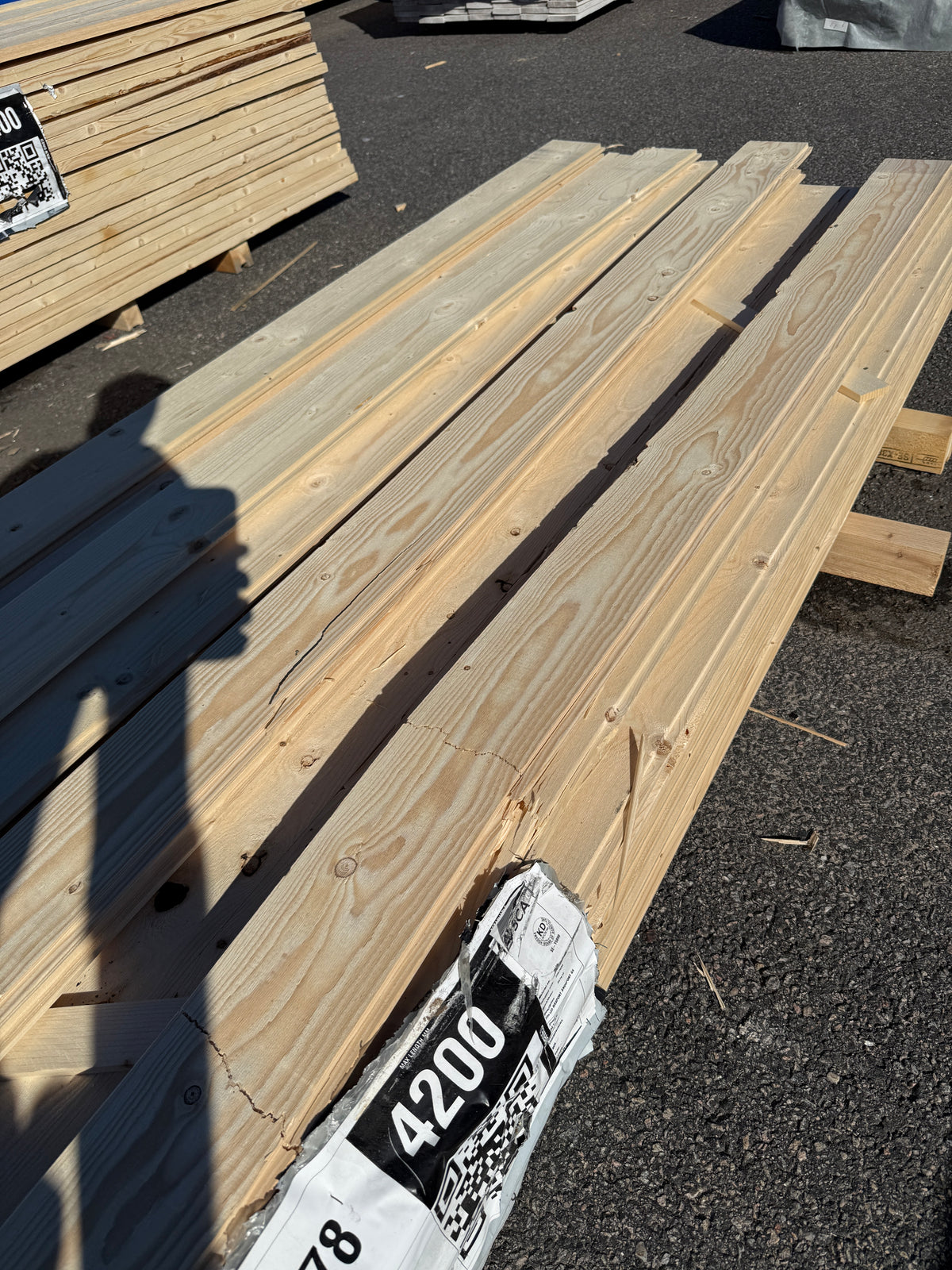Paket Råspont 20x120mm 4,20m 65st