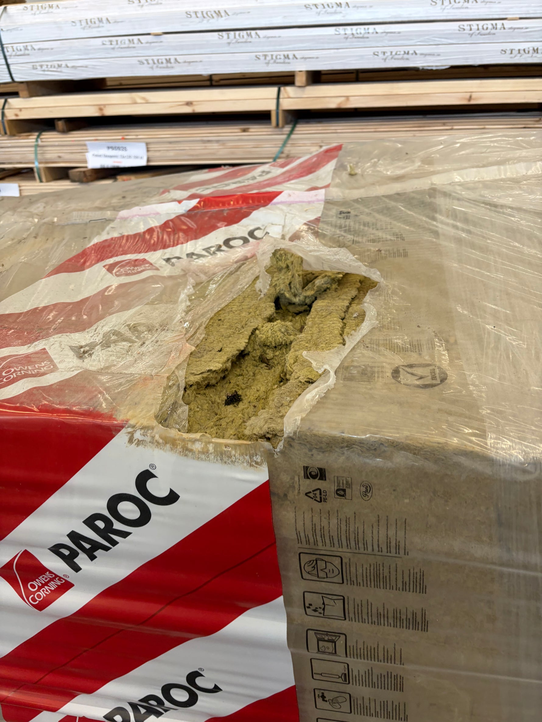 Pall PAROC ROS 30 – 20 st, ca 22,32 kvm