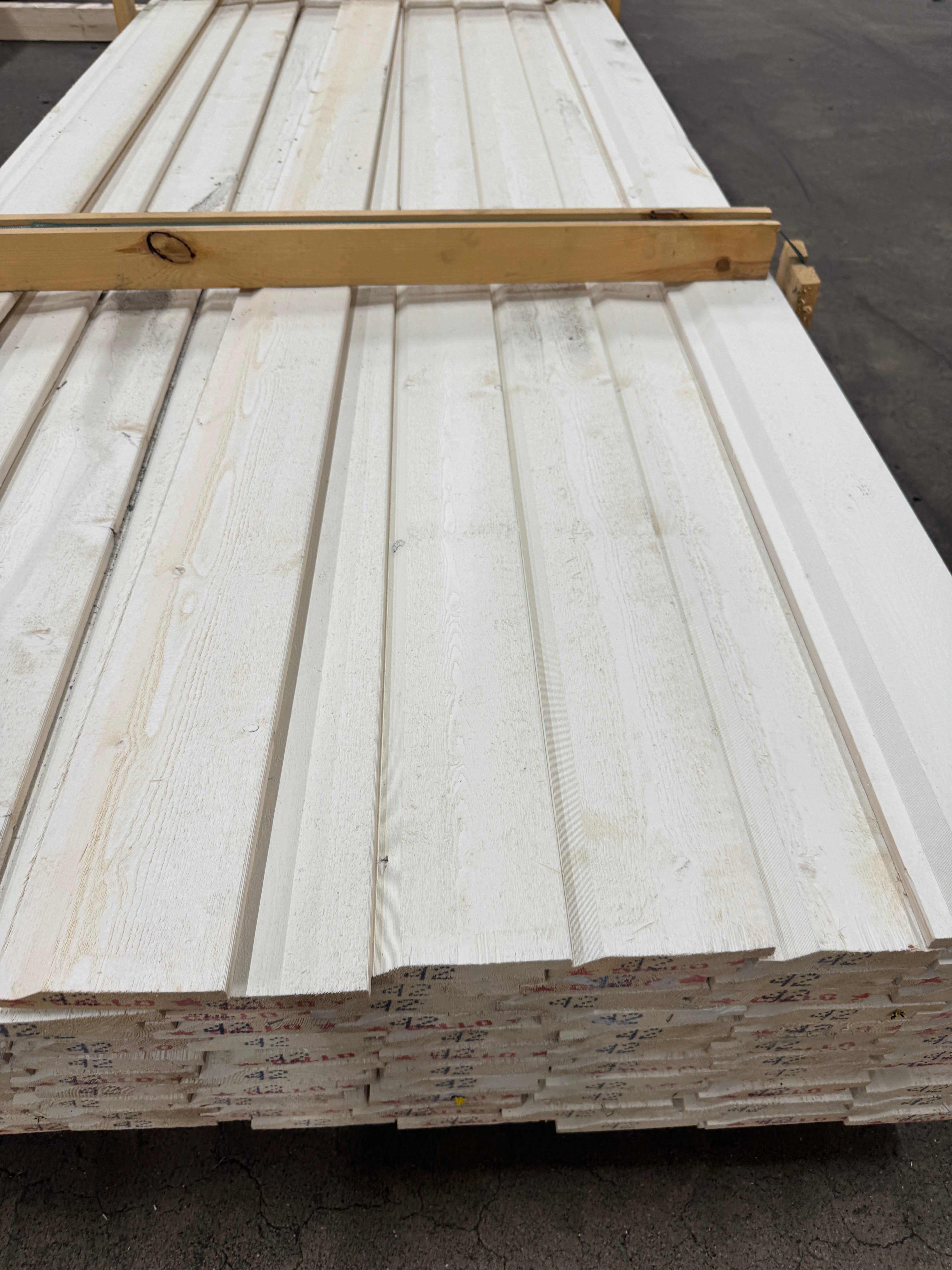 Paket Ytterpanel 22x120mm Vit – 111 st 4,20 m