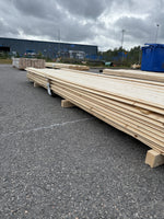 Paket Enkelfasspont 22x120mm, 82st 3,60m- Obehandlad