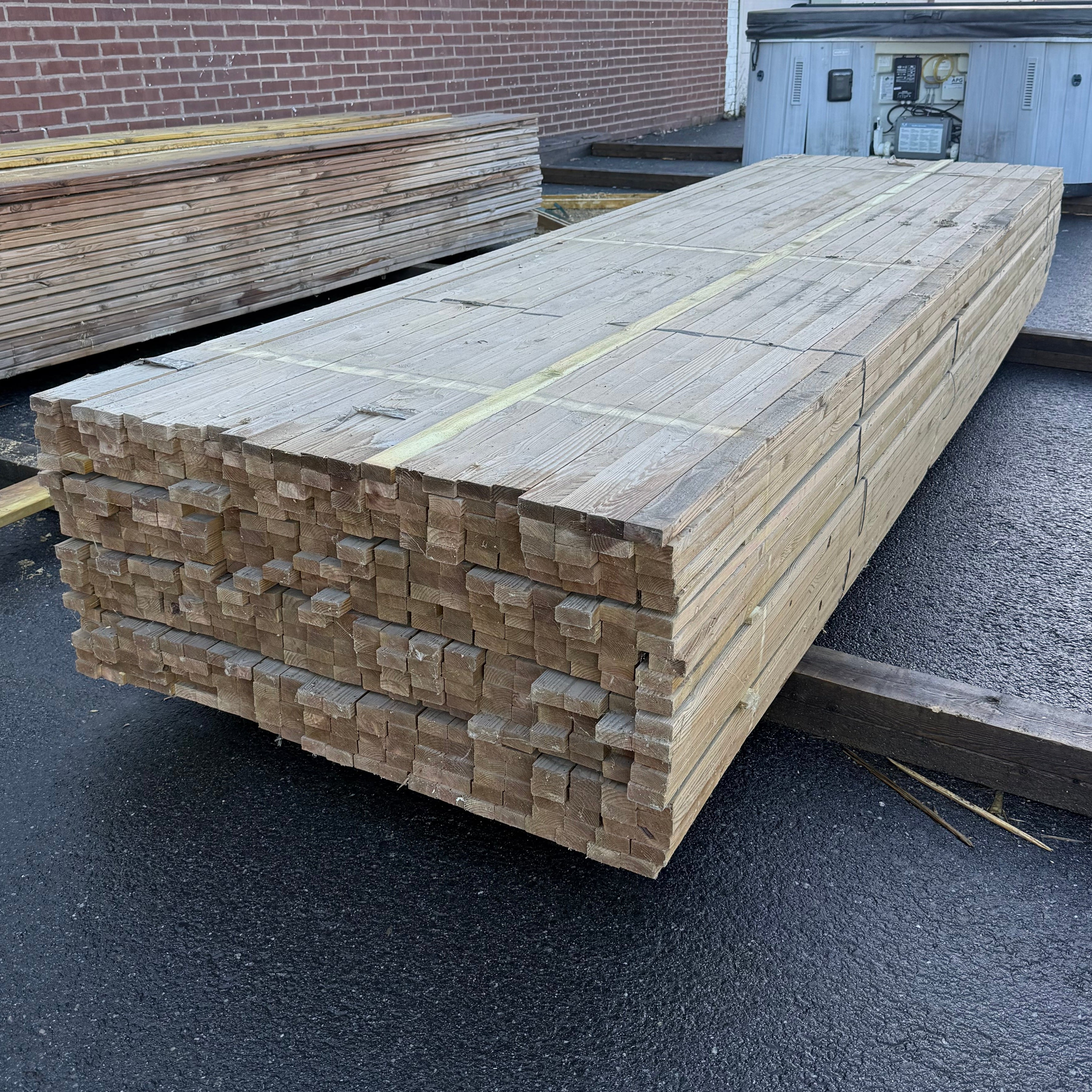 Finsågad Läkt 22x45mm, NTR AB 3.60m (Tryckimpregnerad)