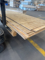 Parti OSB-skivor 11 mm kantskadade – 7 st