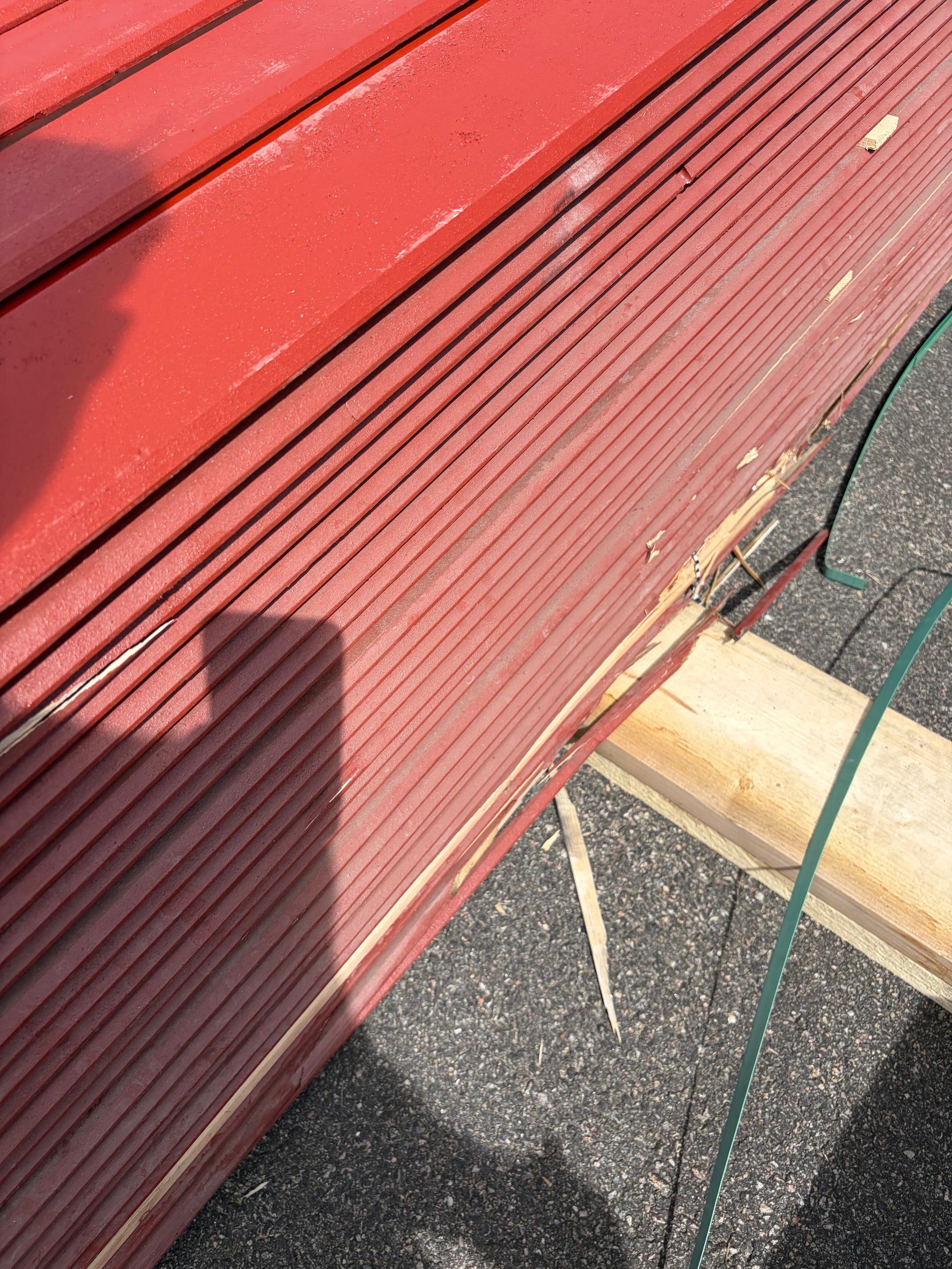 Paket Ytterpanel Dubbelfas Fals 22x145mm, 207st 5.40m Mellanstruken