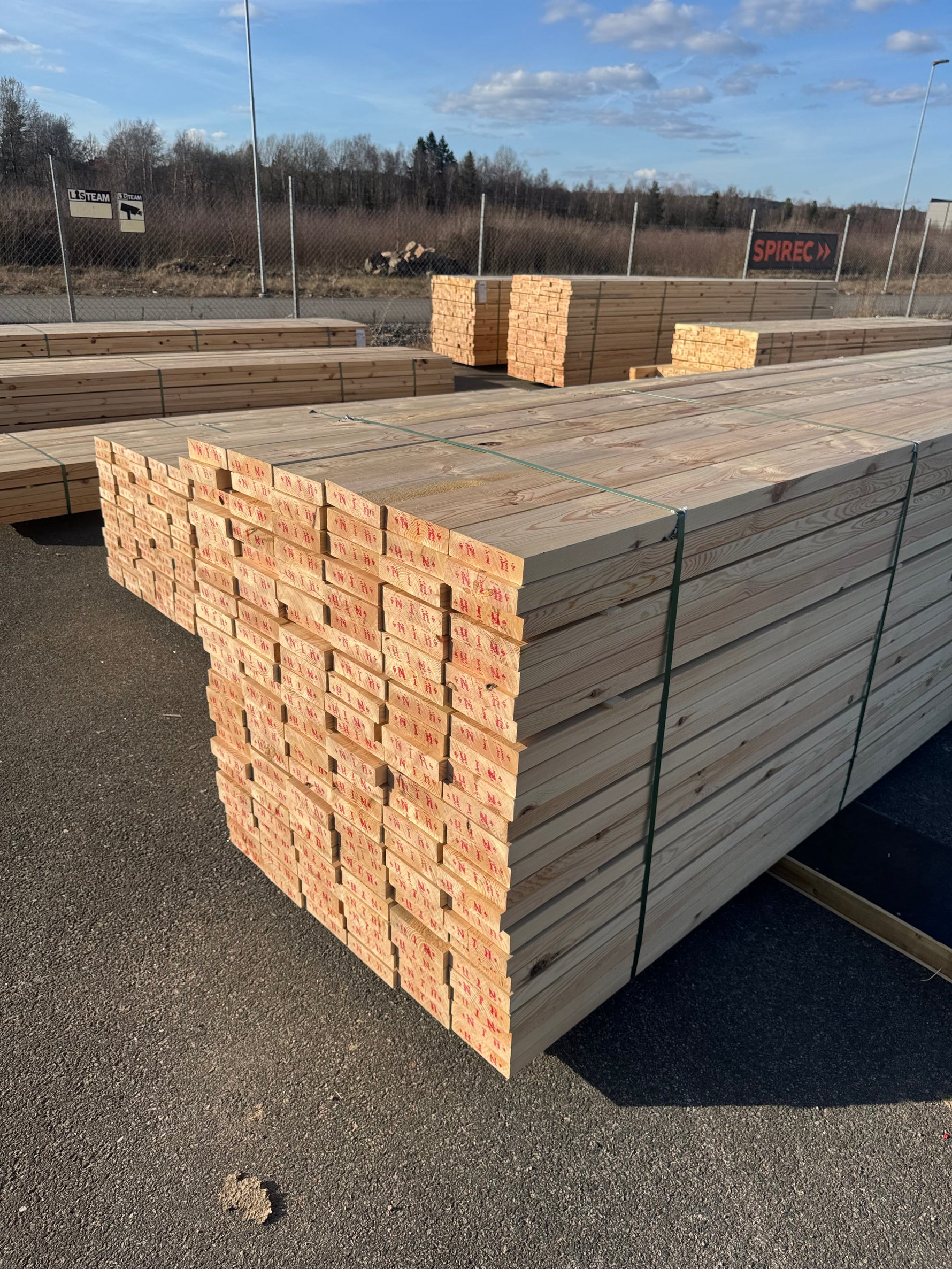 Paket Reglar 45x170 mm – 138 st (4,80 m, furu)