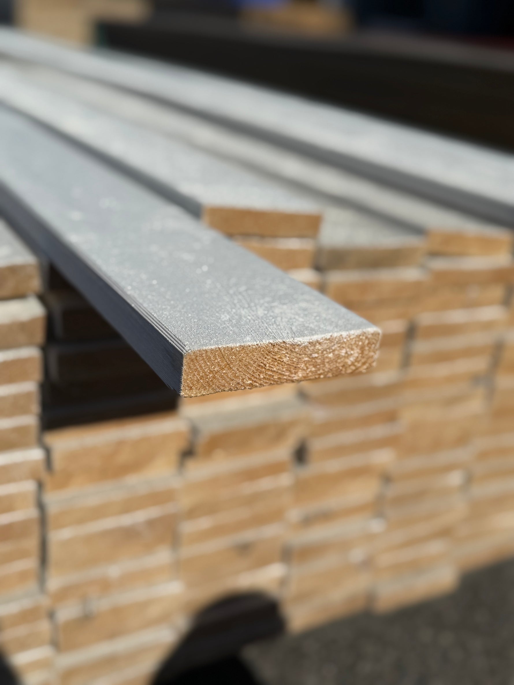 Paket 22x95mm mellan vit 4.80m 171st finsåg gran bubblig - Spirec