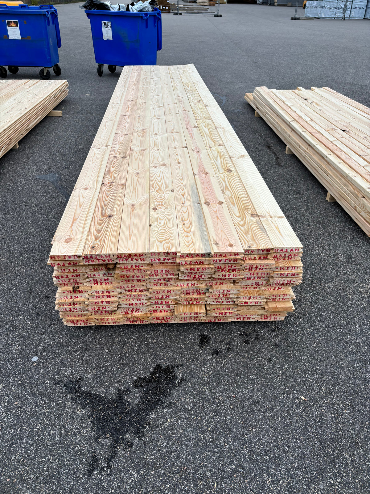 Paket Spontade Furu Brädor 27x145mm – 120st (Andra Sortering)