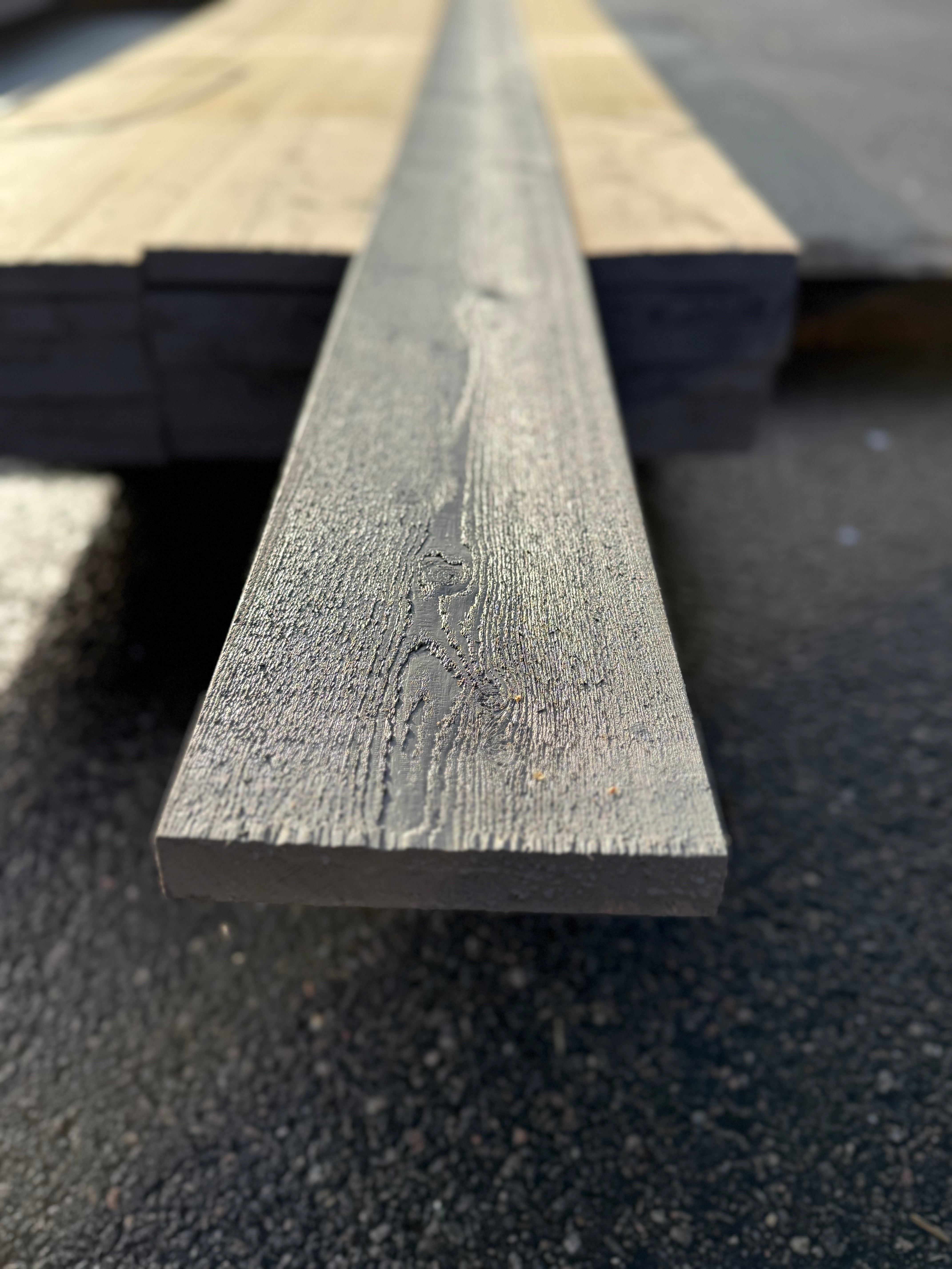 Paket Finsågad Panel 28x170 mm – 30 st (5,40 m, Målad NCS S 6500-N)