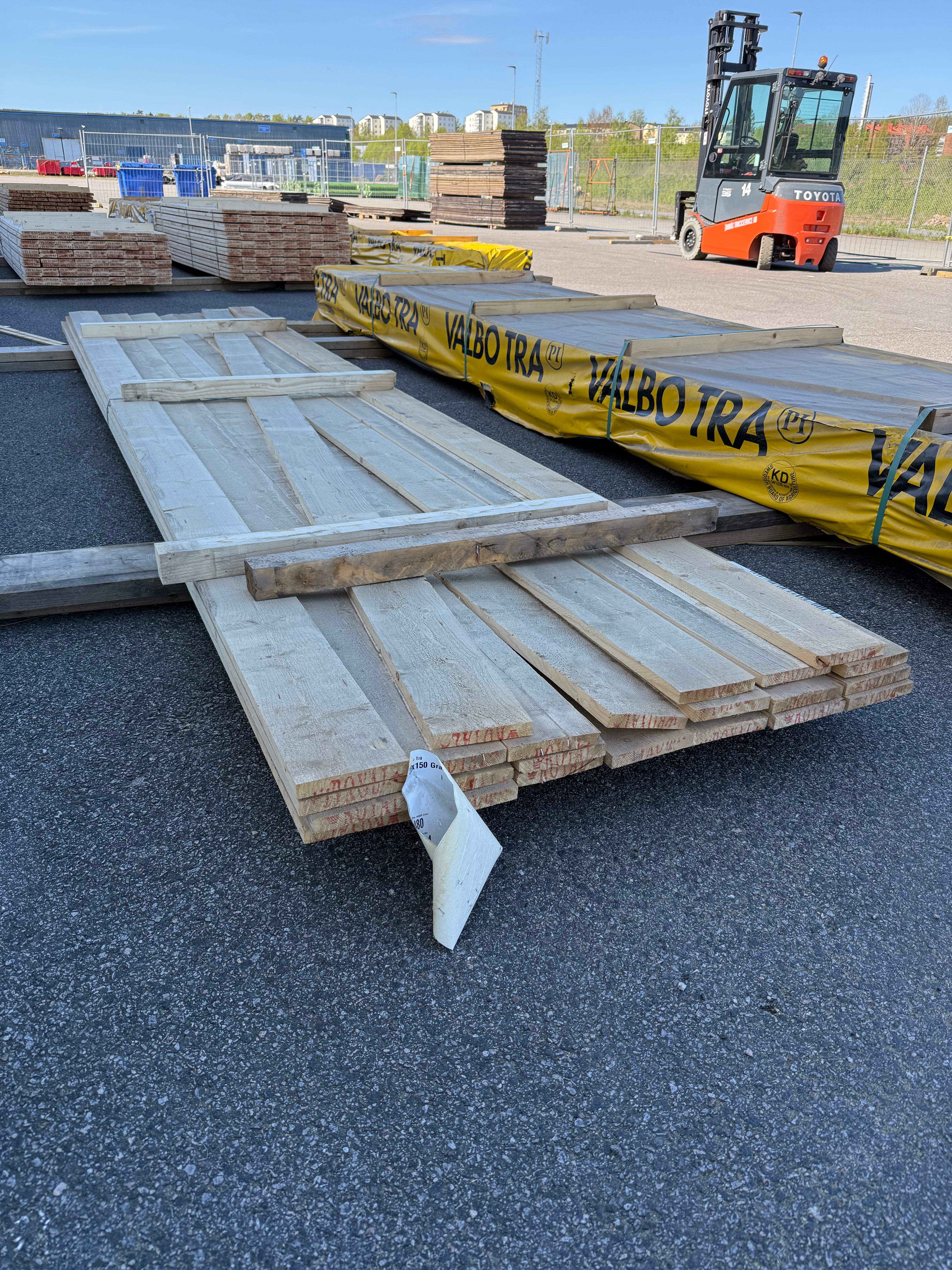 Paket 23x150mm 4.80m 23st
